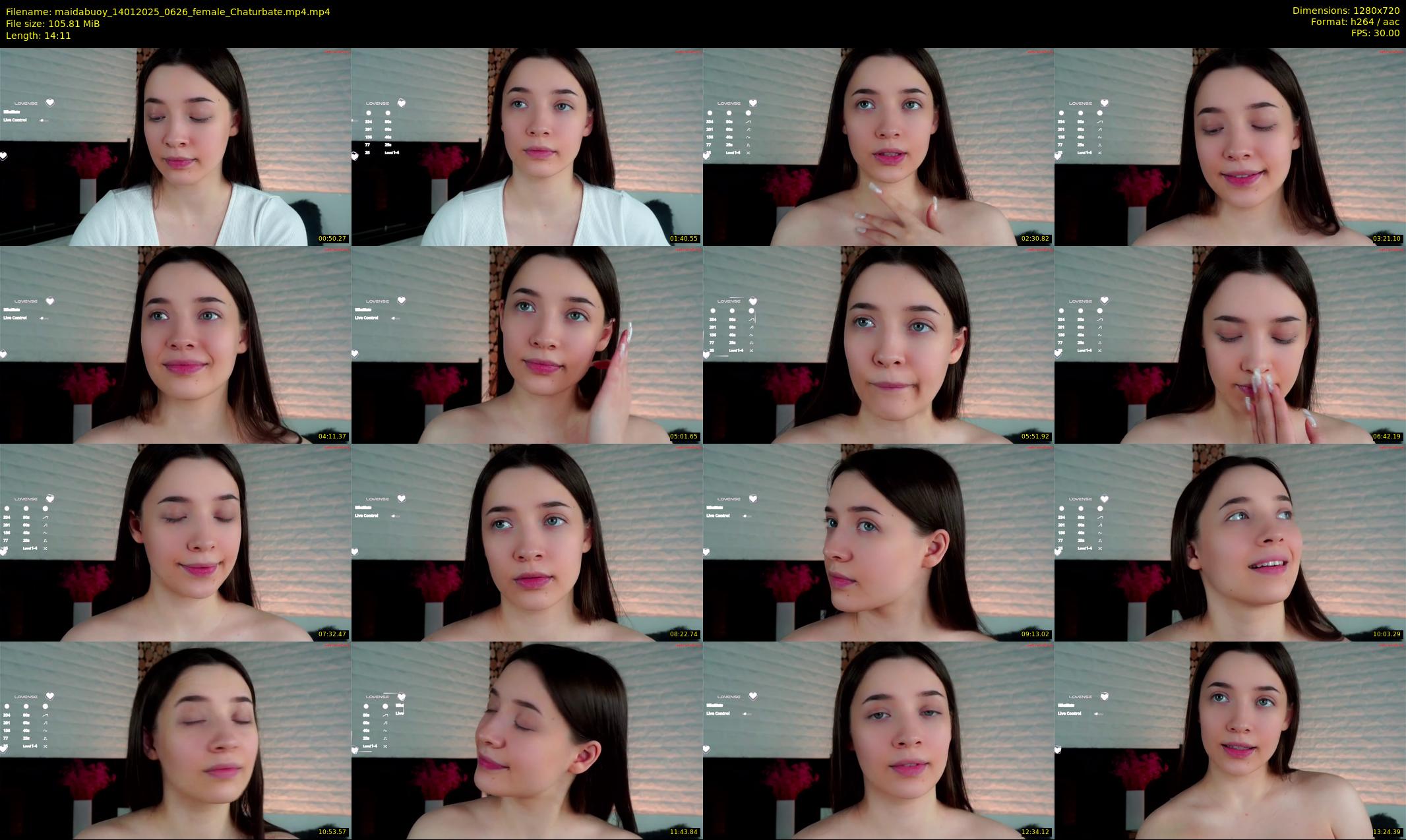 maidabuoy — 15 minute Chaturbate female cam show recording, 720p, Jan 14, 2025