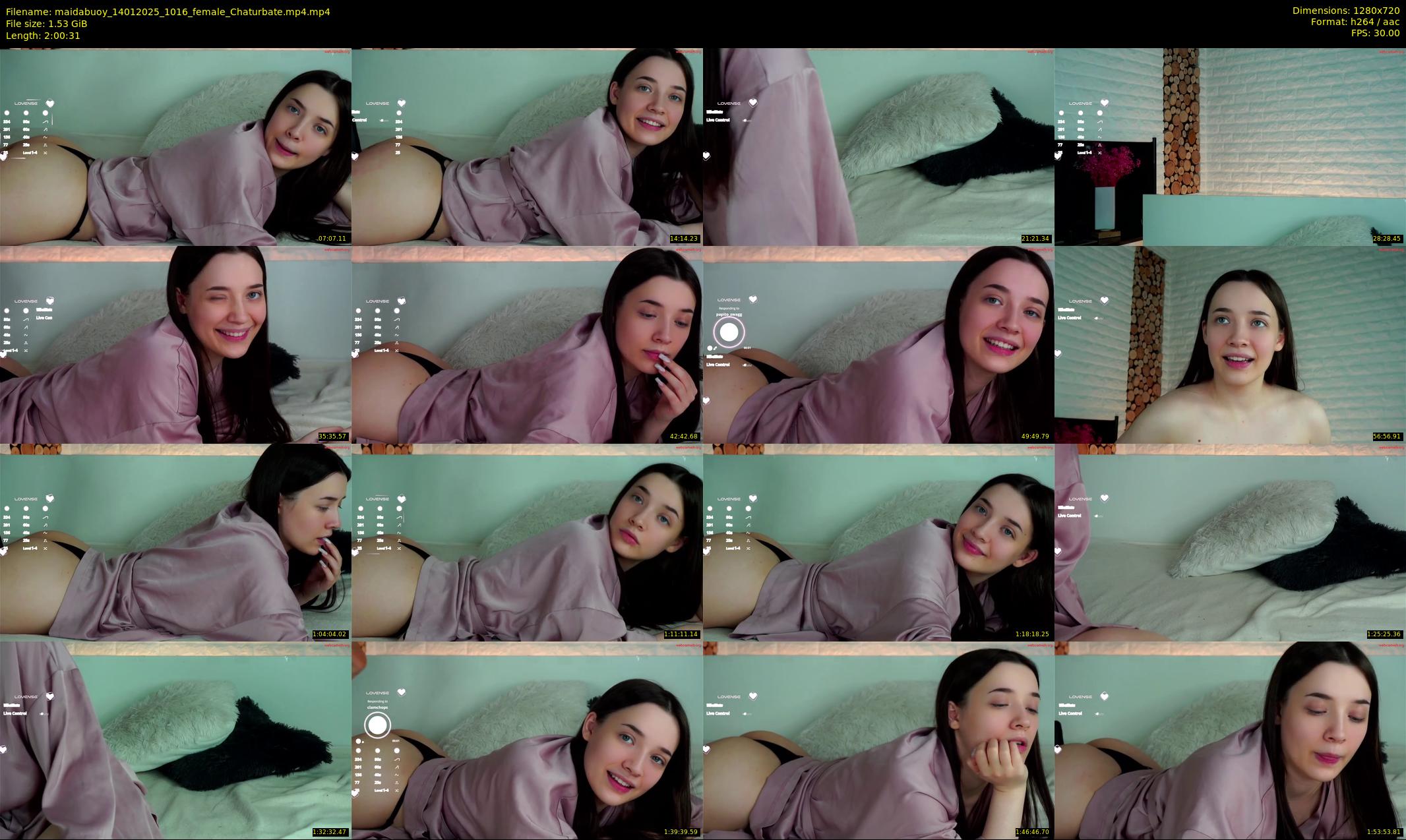 maidabuoy — 121 minute Chaturbate female cam show recording, 720p, Jan 14, 2025