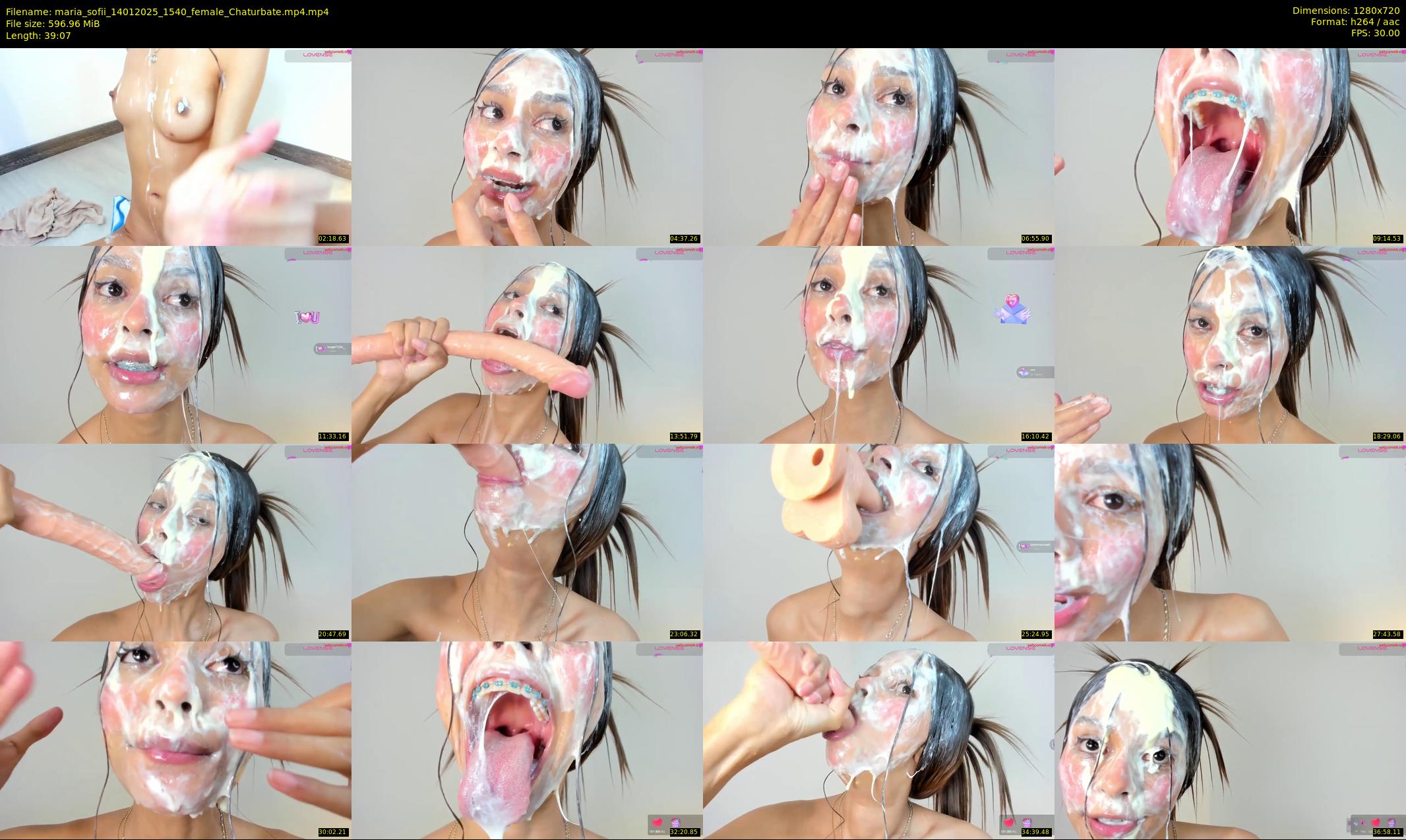 maria_sofii — 40 minute Chaturbate female cam show recording, 720p, Jan 14, 2025
