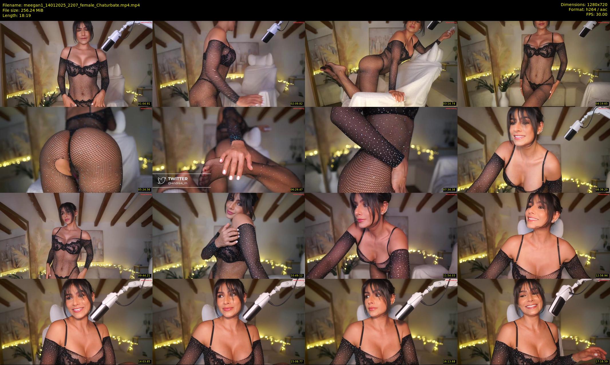 meegan1 — 19 minute Chaturbate female cam show recording, 720p, Jan 14, 2025