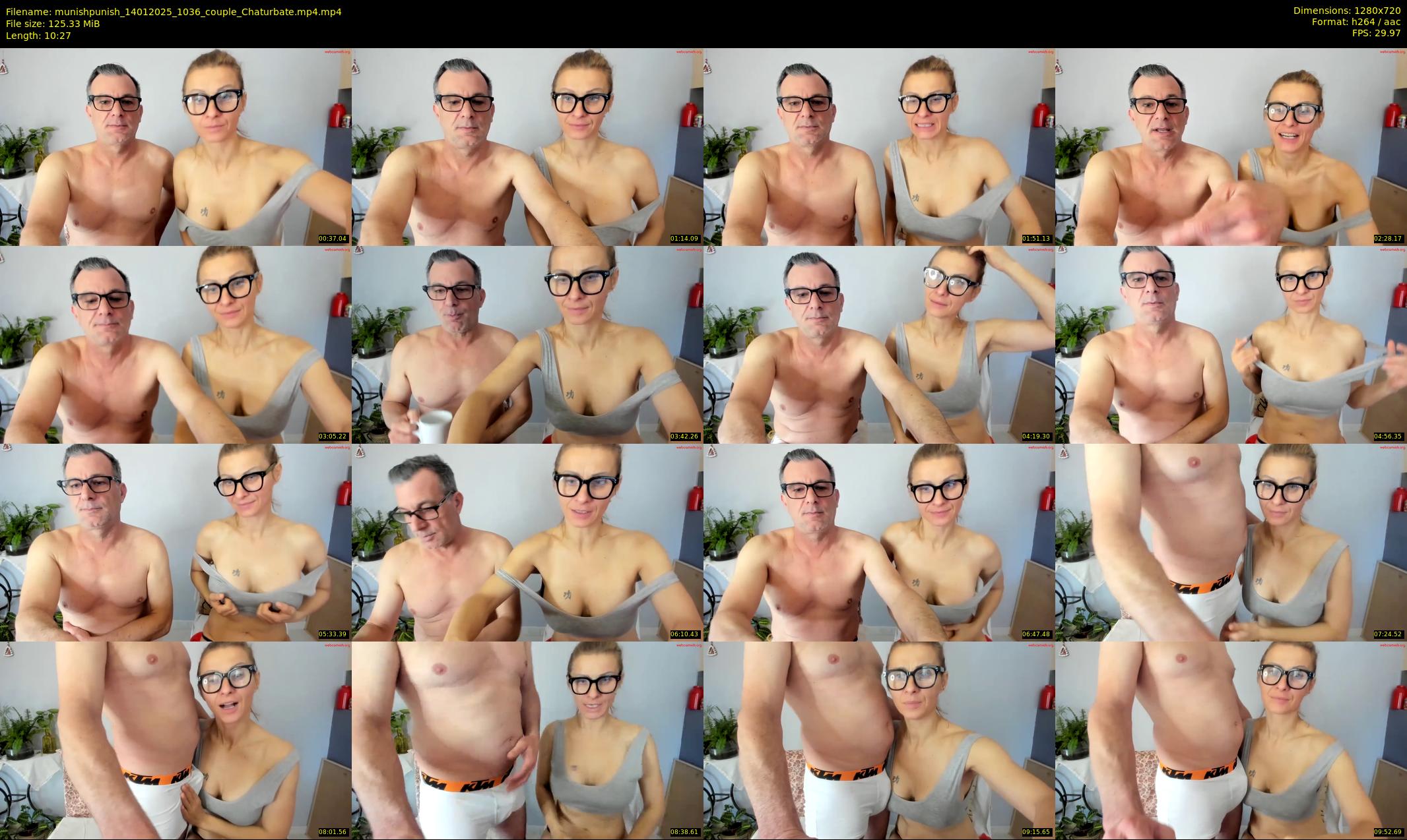 munishpunish — 11 minute Chaturbate couple cam show recording, 720p, Jan 14, 2025