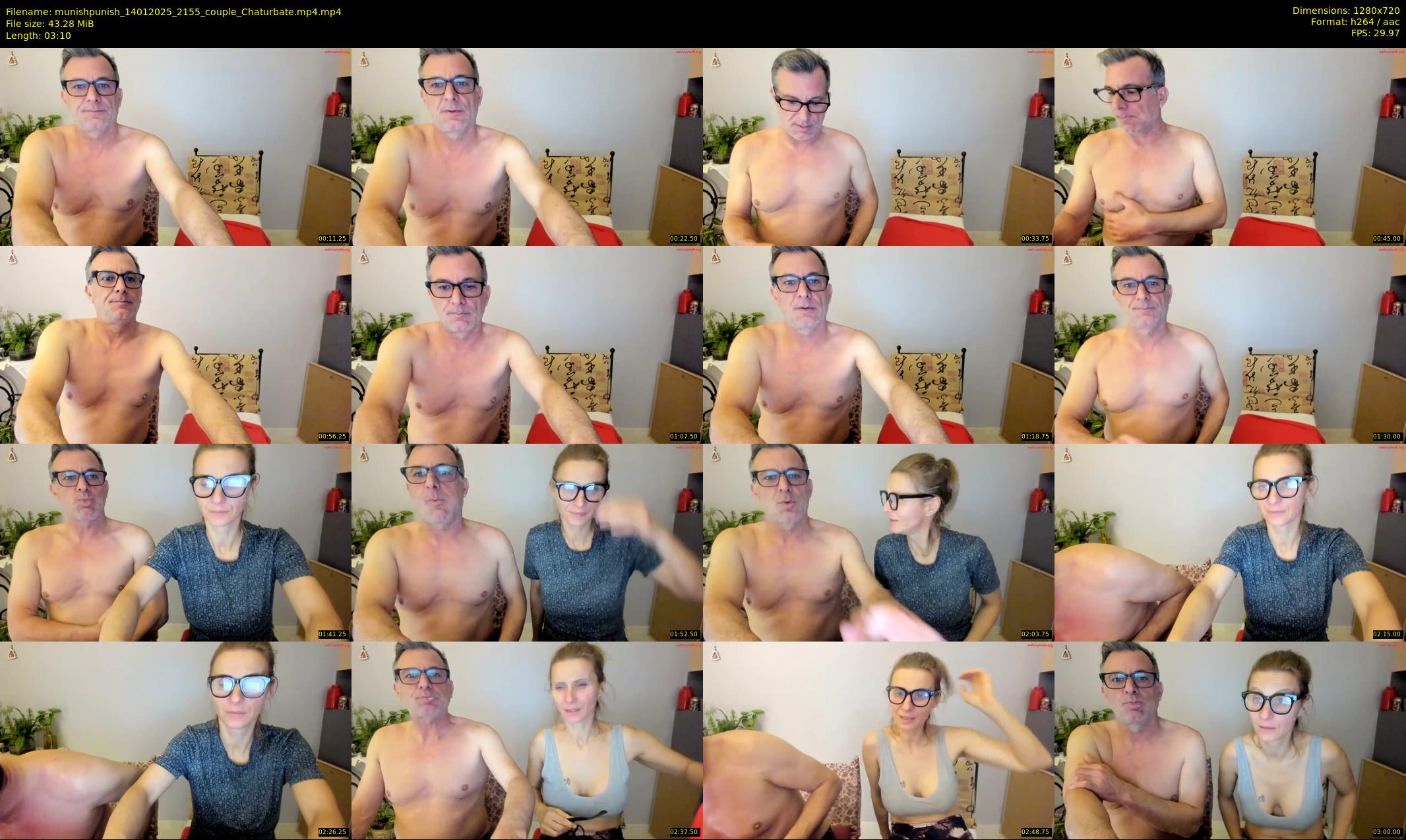 munishpunish — 4 minute Chaturbate couple cam show recording, 720p, Jan 14, 2025