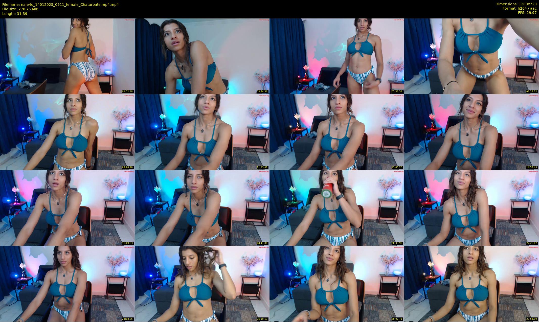 nale4u — 32 minute Chaturbate female cam show recording, 720p, Jan 14, 2025