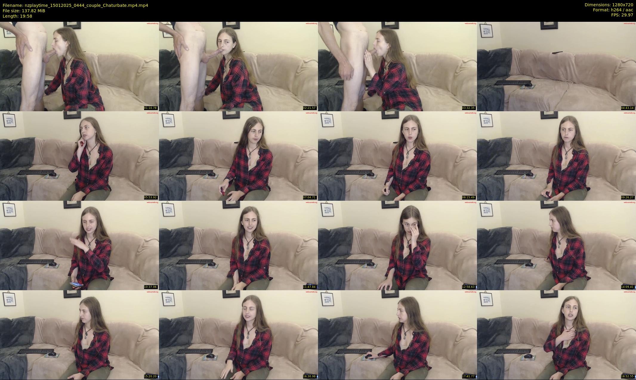 nzplaytime — 20 minute Chaturbate couple cam show recording, 720p, Jan 15, 2025