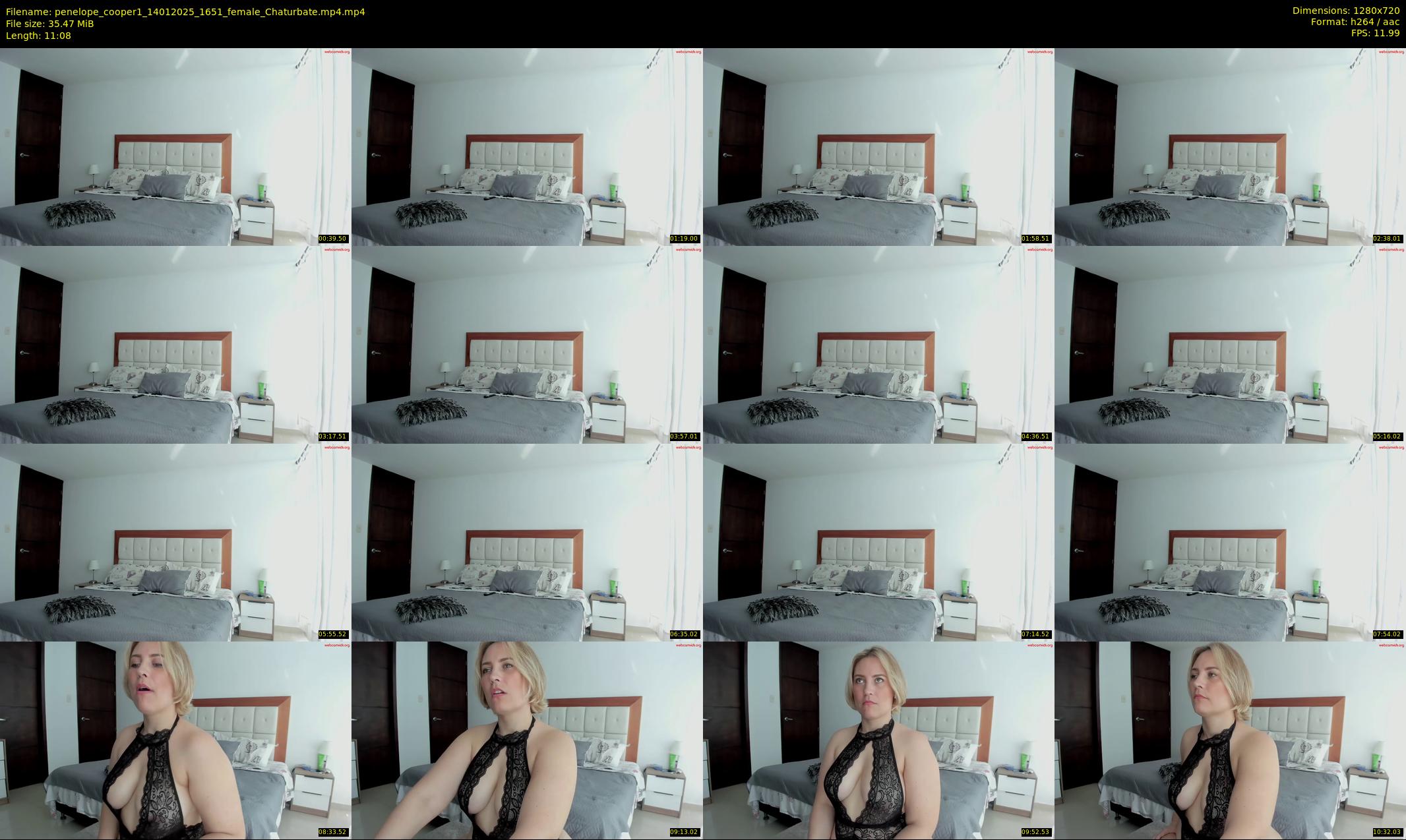 penelope_cooper1 — 12 minute Chaturbate female cam show recording, 720p, Jan 14, 2025