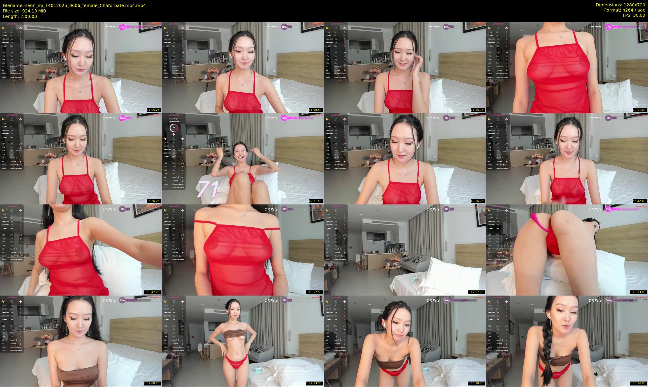 seon_mi — 120 minute Chaturbate female cam show recording, 720p, Jan 14, 2025