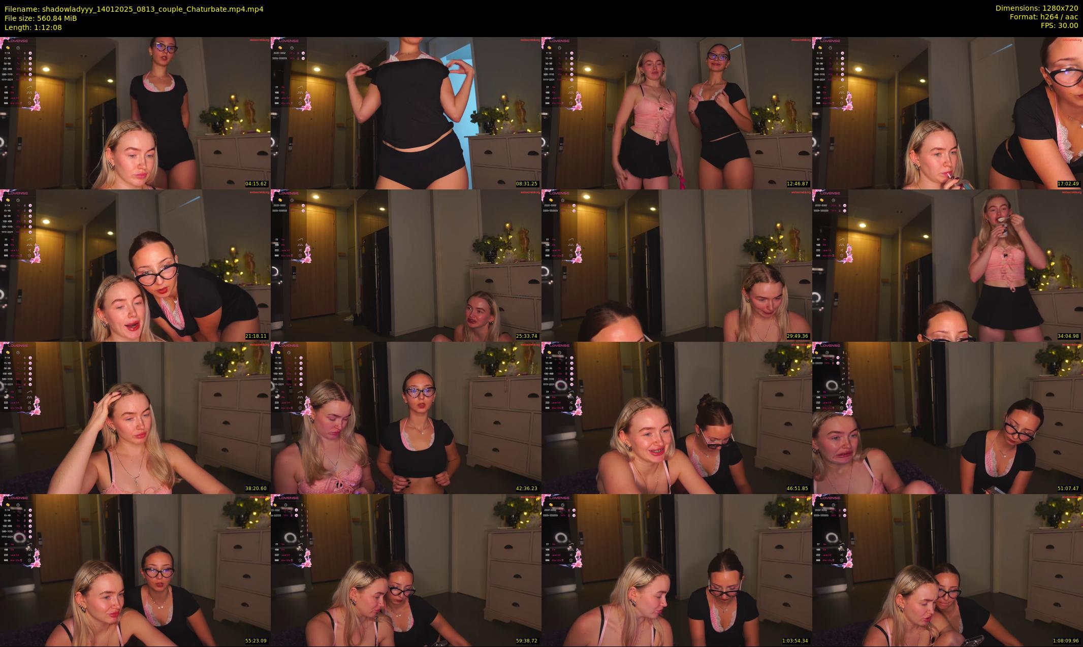 shadowladyyy — 73 minute Chaturbate couple cam show recording, 720p, Jan 14, 2025