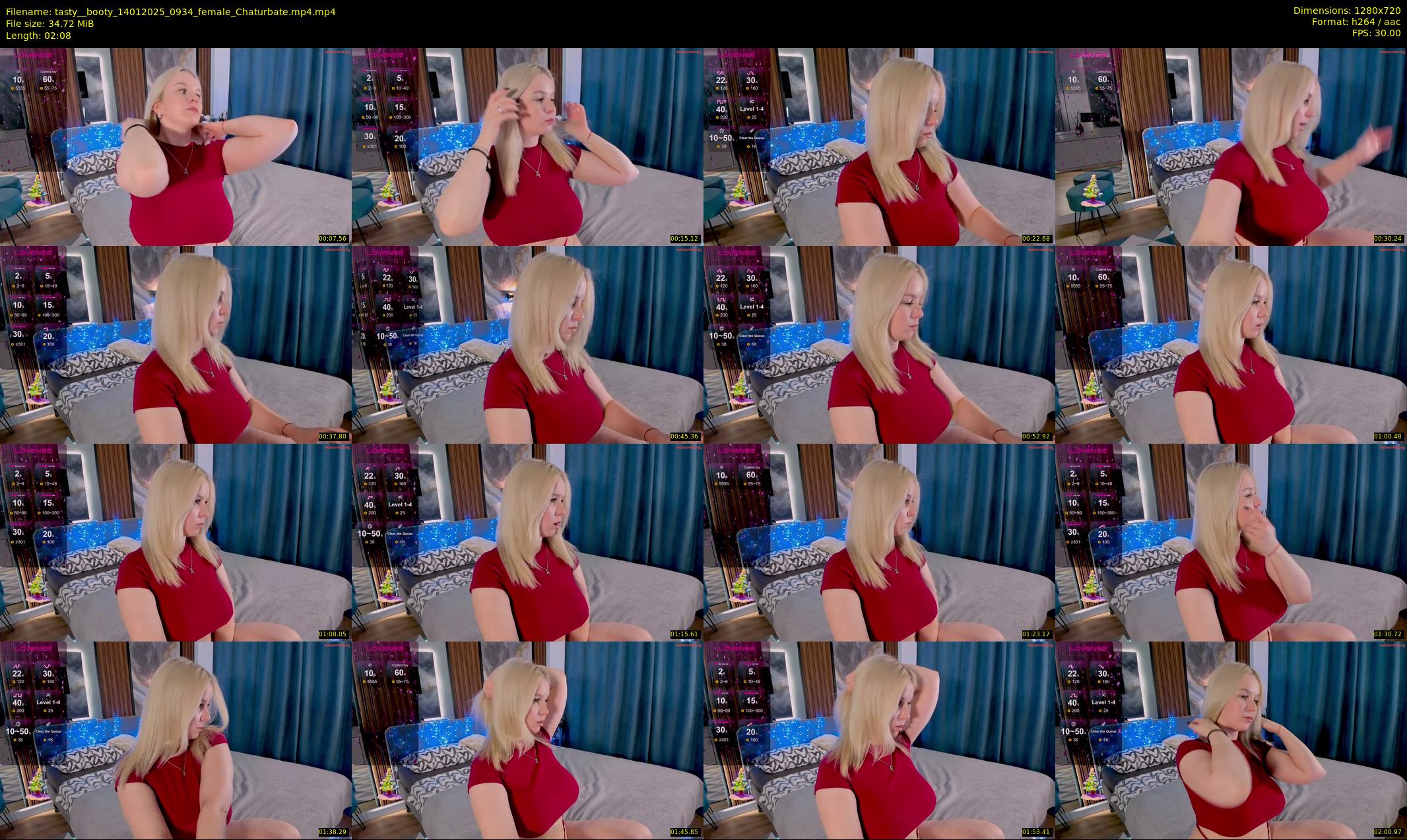 tasty__booty — 3 minute Chaturbate female cam show recording, 720p, Jan 14, 2025