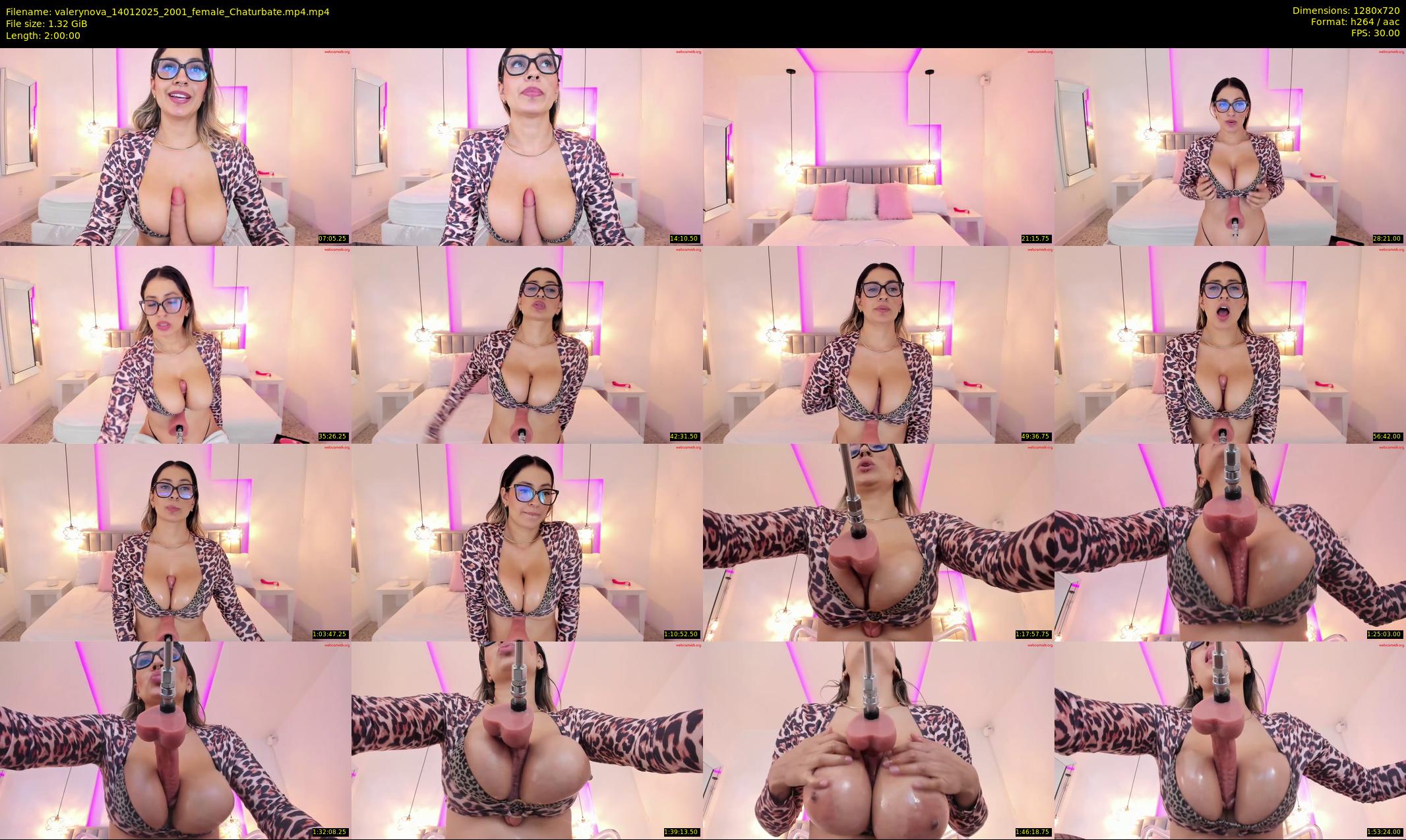 valerynova — 120 minute Chaturbate female cam show recording, 720p, Jan 14, 2025