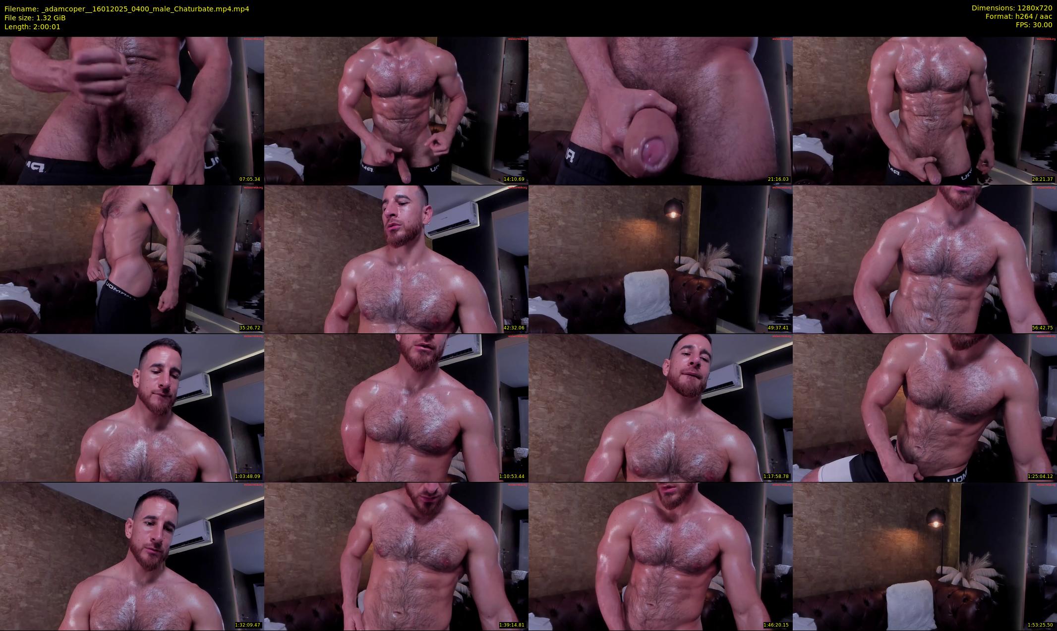 _adamcoper_ — 121 minute Chaturbate male cam show recording, 720p, Jan 16, 2025