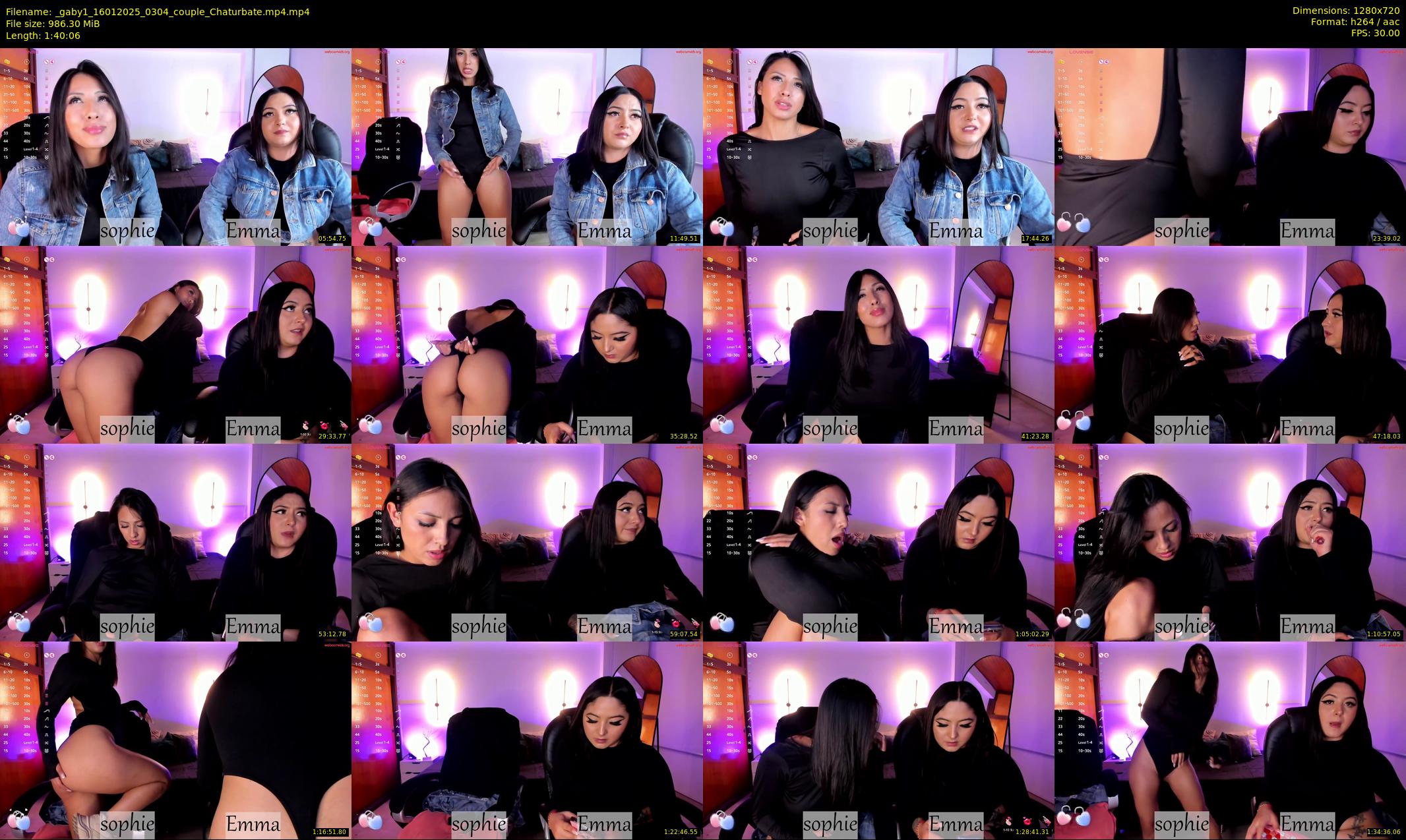 _gaby1 — 101 minute Chaturbate female cam show recording, 720p, Jan 16, 2025