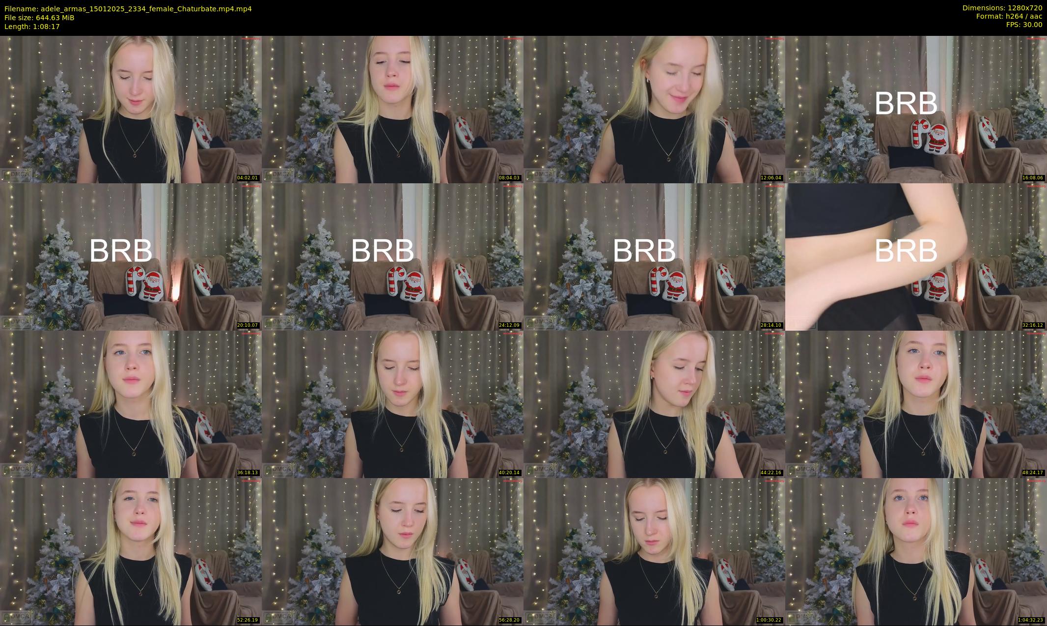 adele_armas — 69 minute Chaturbate female cam show recording, 720p, Jan 15, 2025