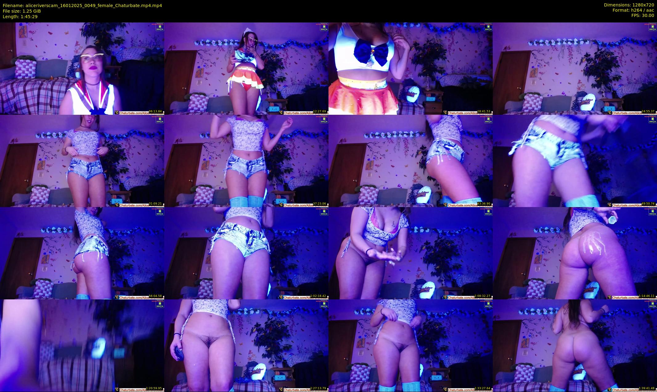 aliceriverscam — 106 minute Chaturbate female cam show recording, 720p, Jan 16, 2025