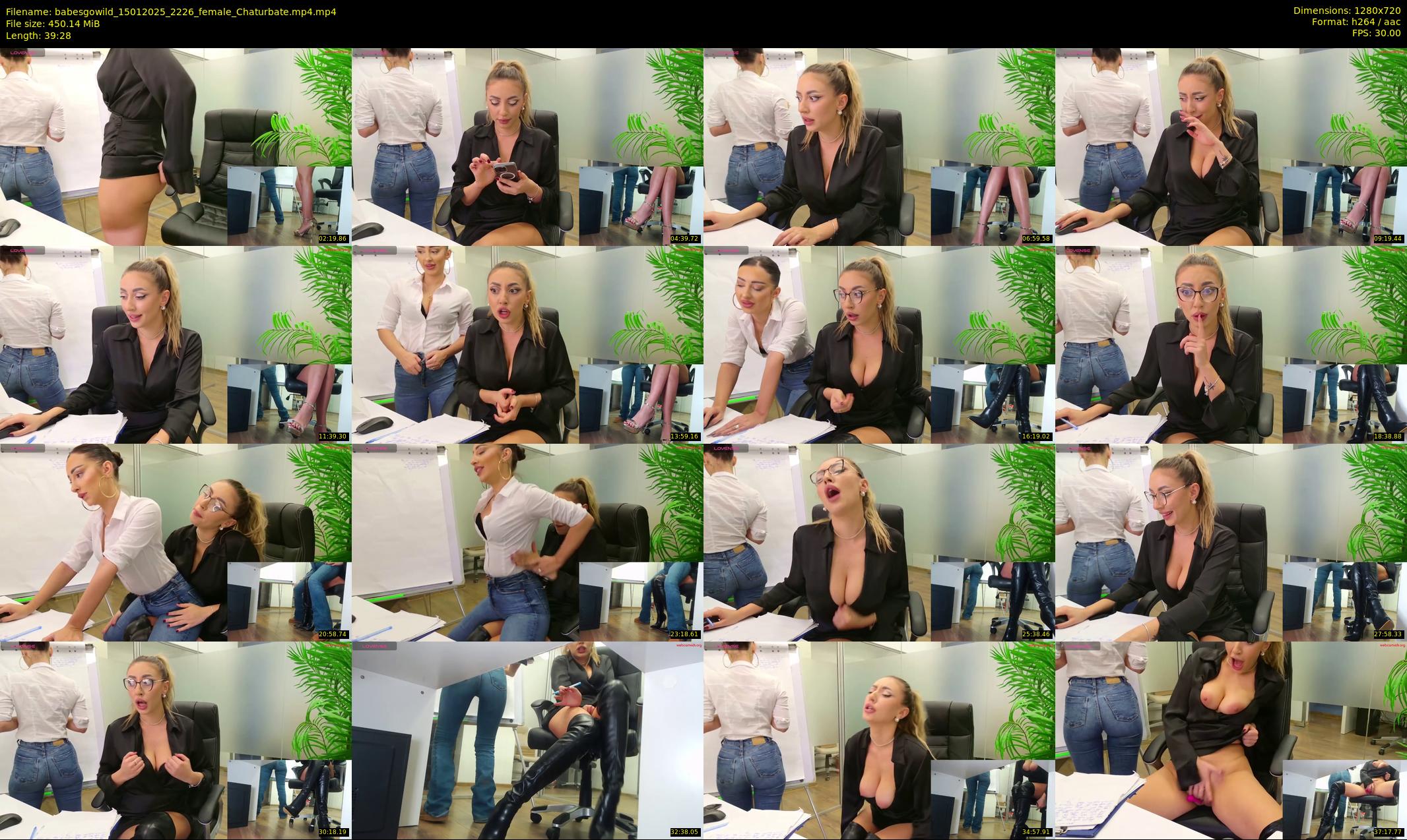 babesgowild — 40 minute Chaturbate couple cam show recording, 720p, Jan 15, 2025