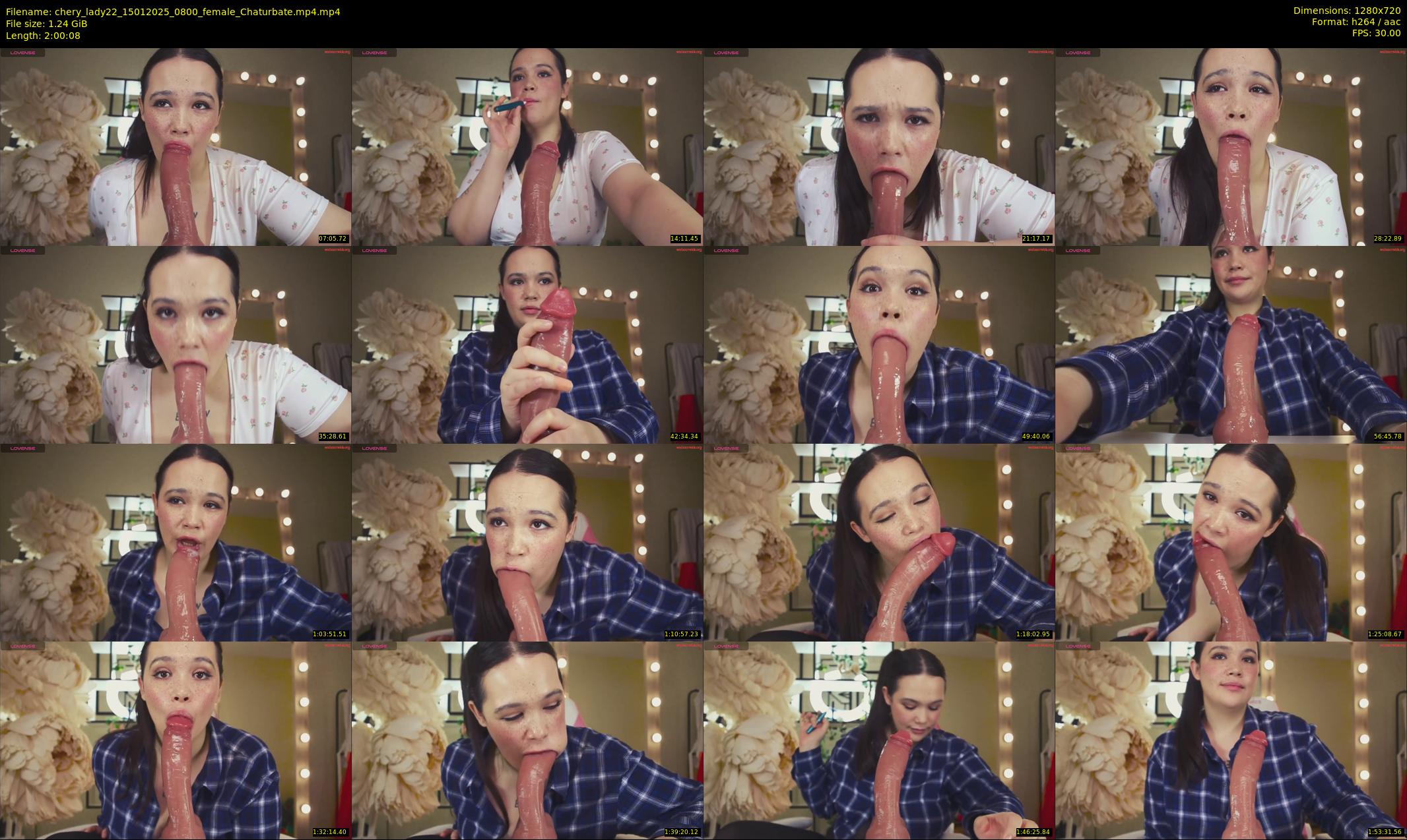 chery_lady22 — 121 minute Chaturbate female cam show recording, 720p, Jan 15, 2025