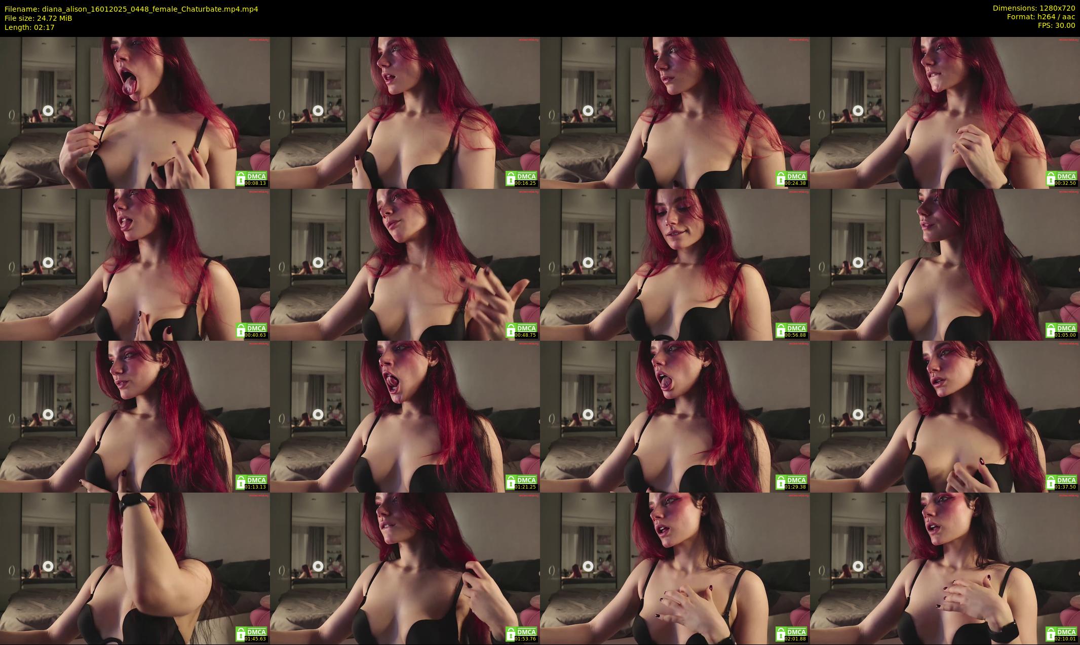 diana_alison — 3 minute Chaturbate female cam show recording, 720p, Jan 16, 2025