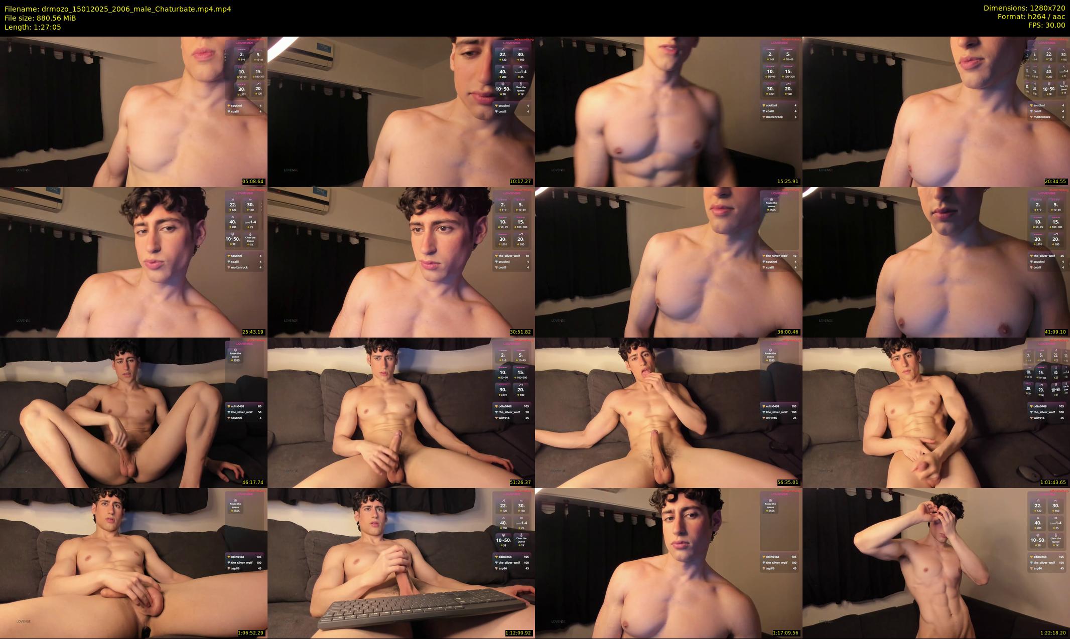 drmozo — 88 minute Chaturbate male cam show recording, 720p, Jan 15, 2025