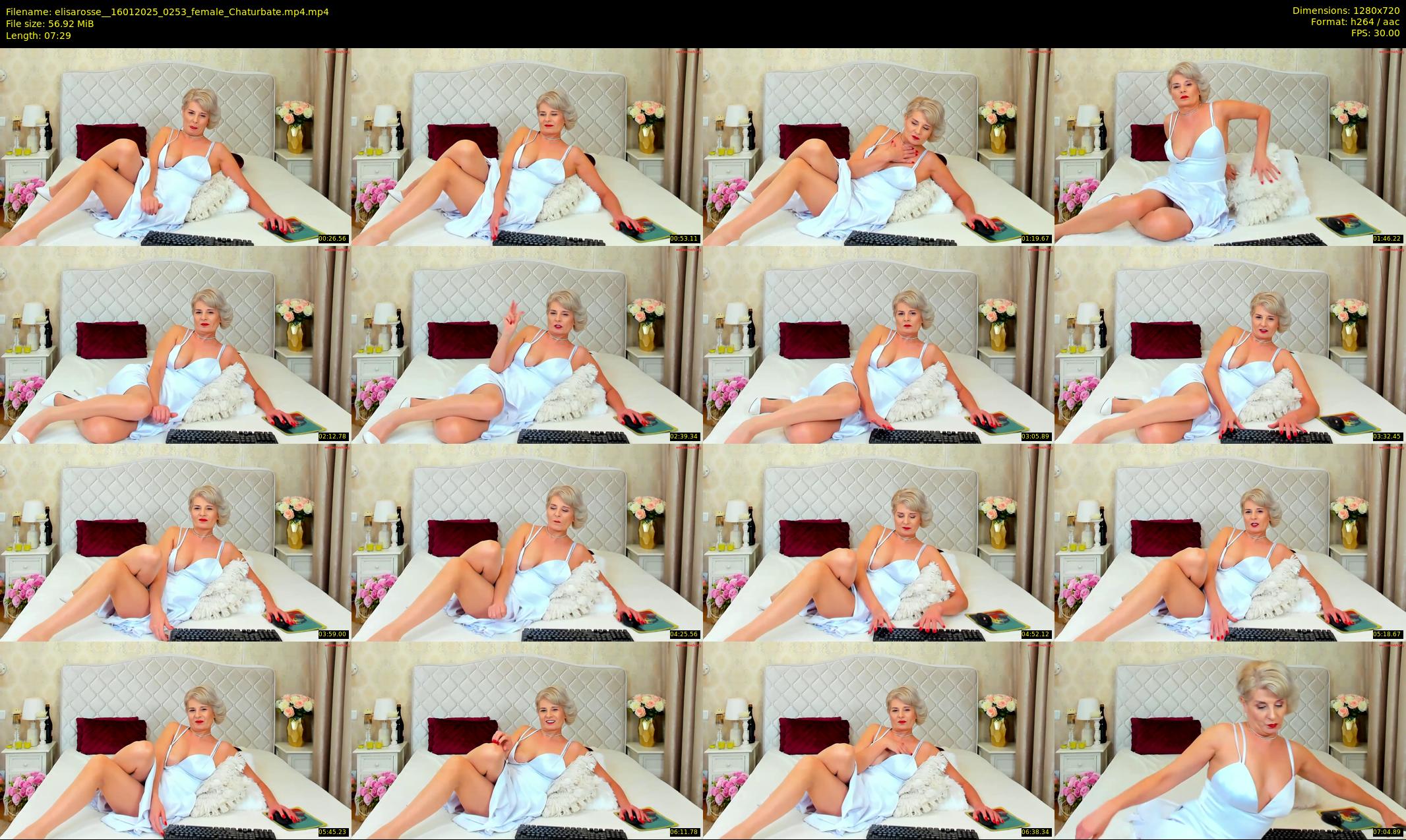 elisarosse_ — 8 minute Chaturbate female cam show recording, 720p, Jan 16, 2025