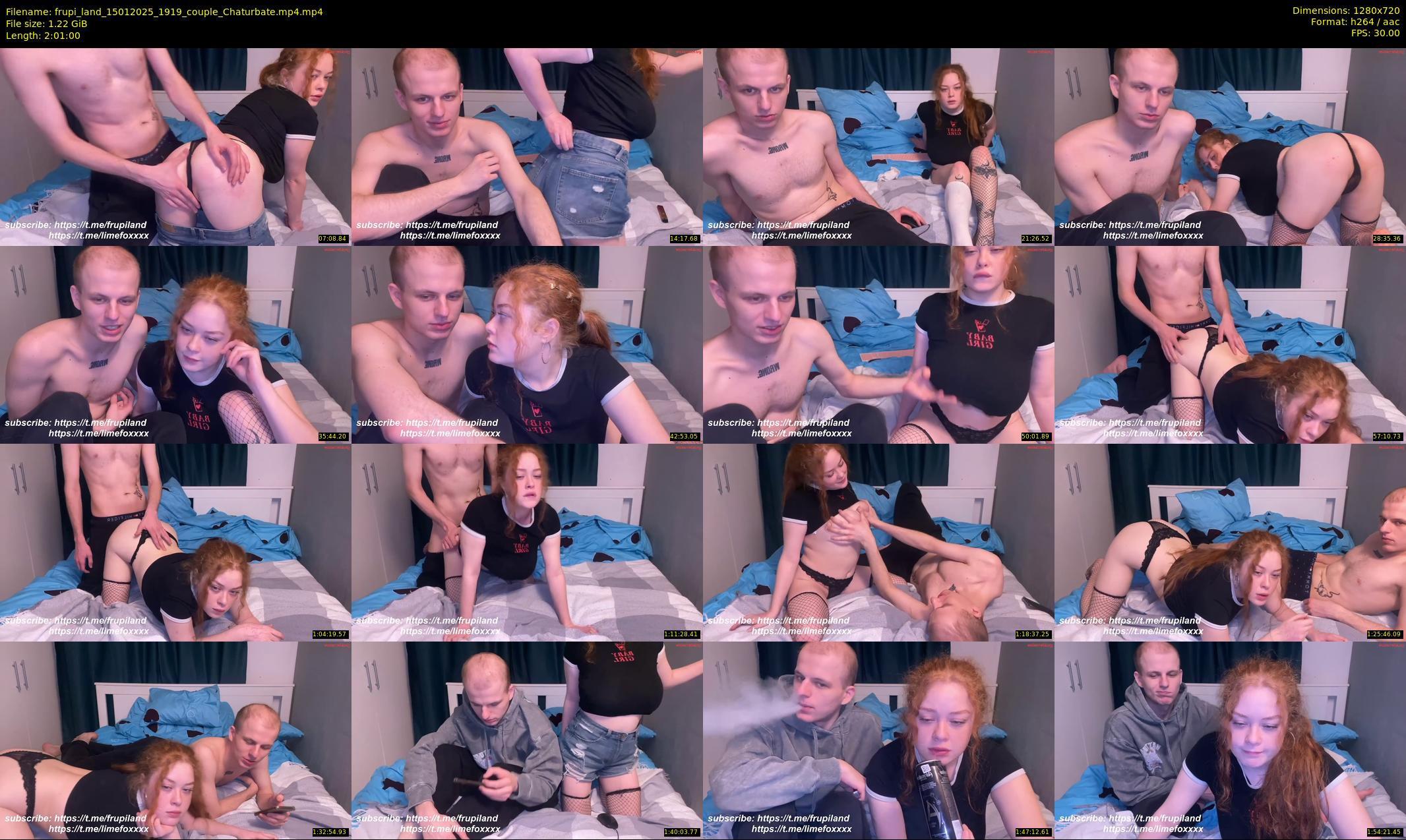frupi_land — 121 minute Chaturbate couple cam show recording, 720p, Jan 15, 2025