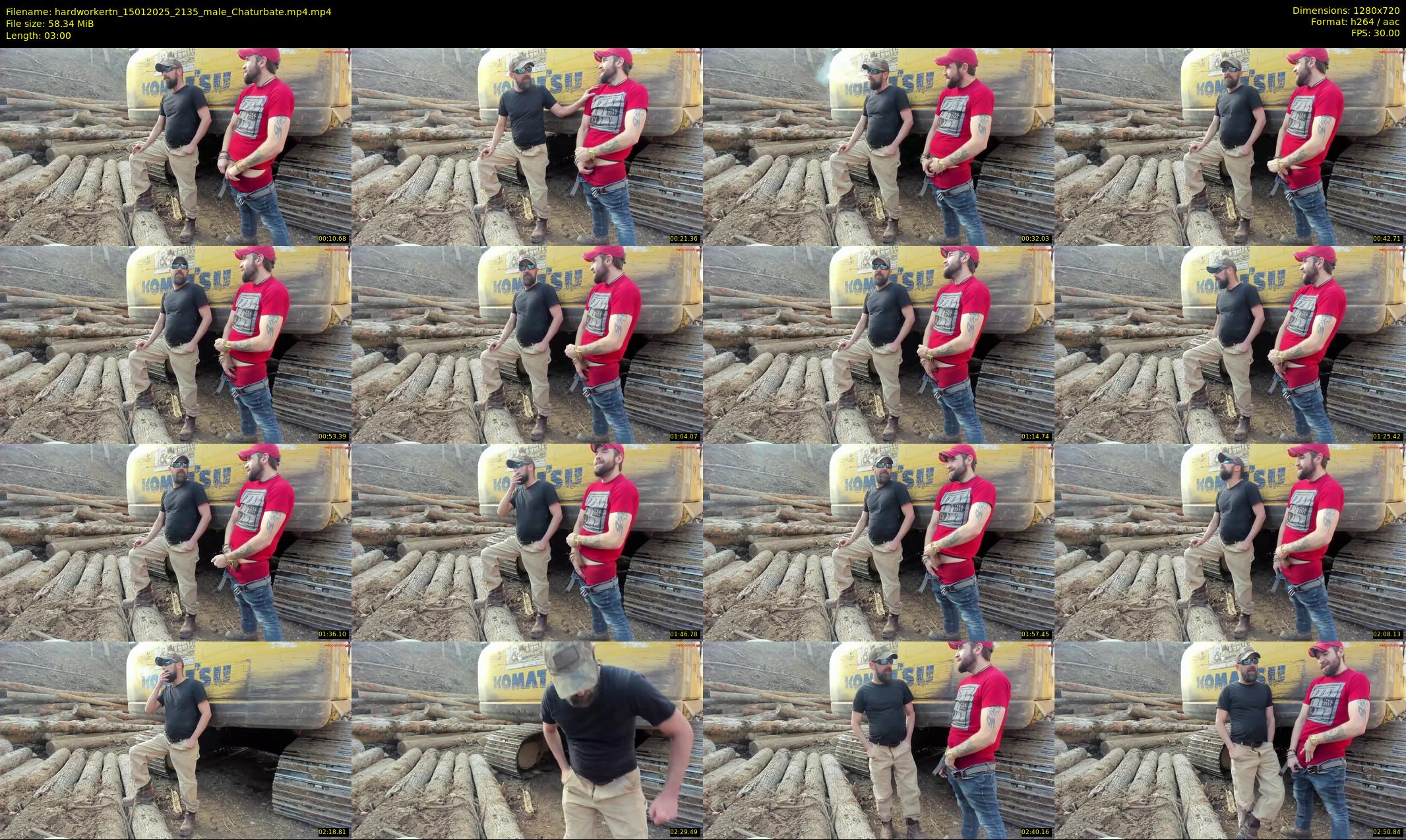 hardworkertn — 3 minute Chaturbate male cam show recording, 720p, Jan 15, 2025