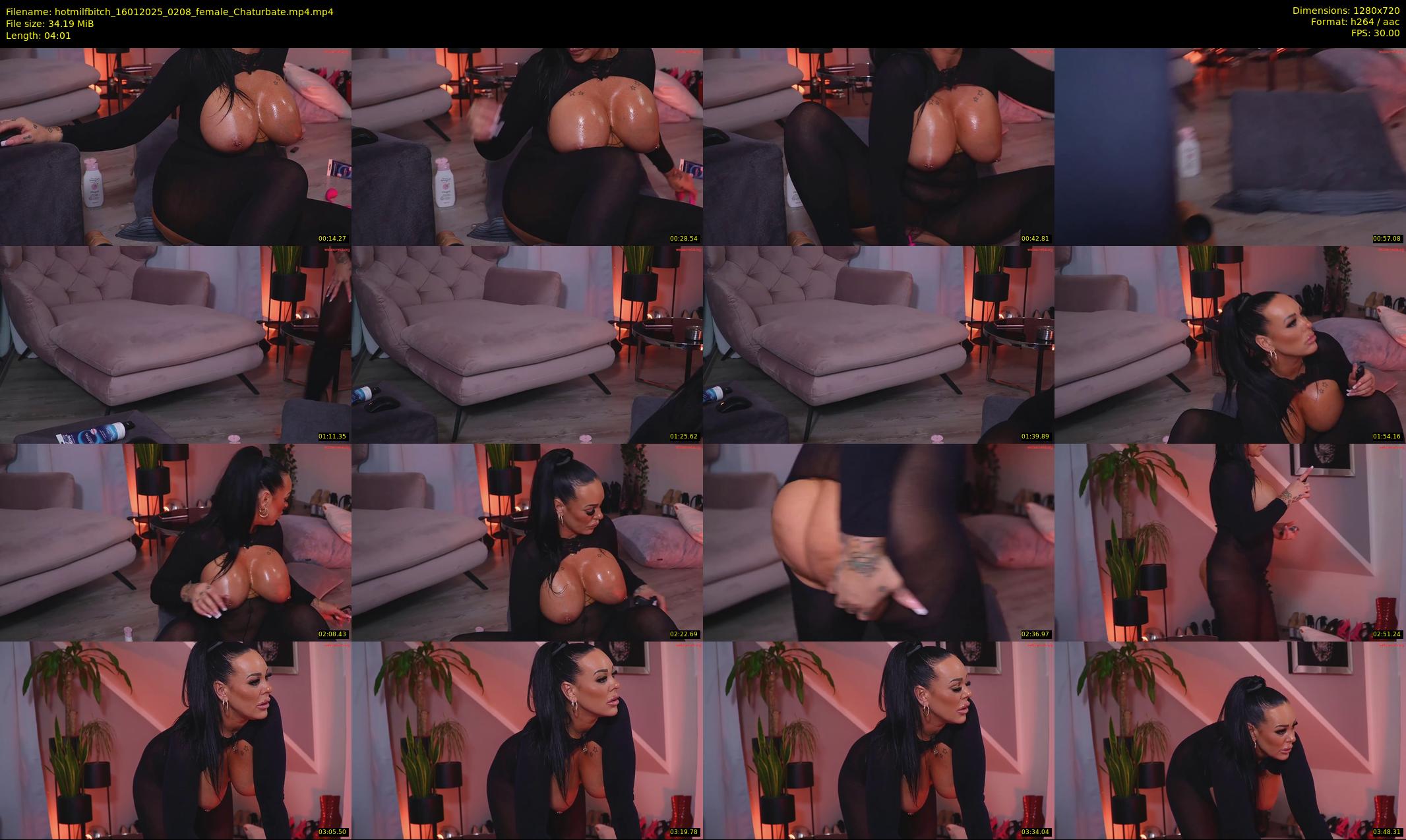 hotmilfbitch — 5 minute Chaturbate female cam show recording, 720p, Jan 16, 2025