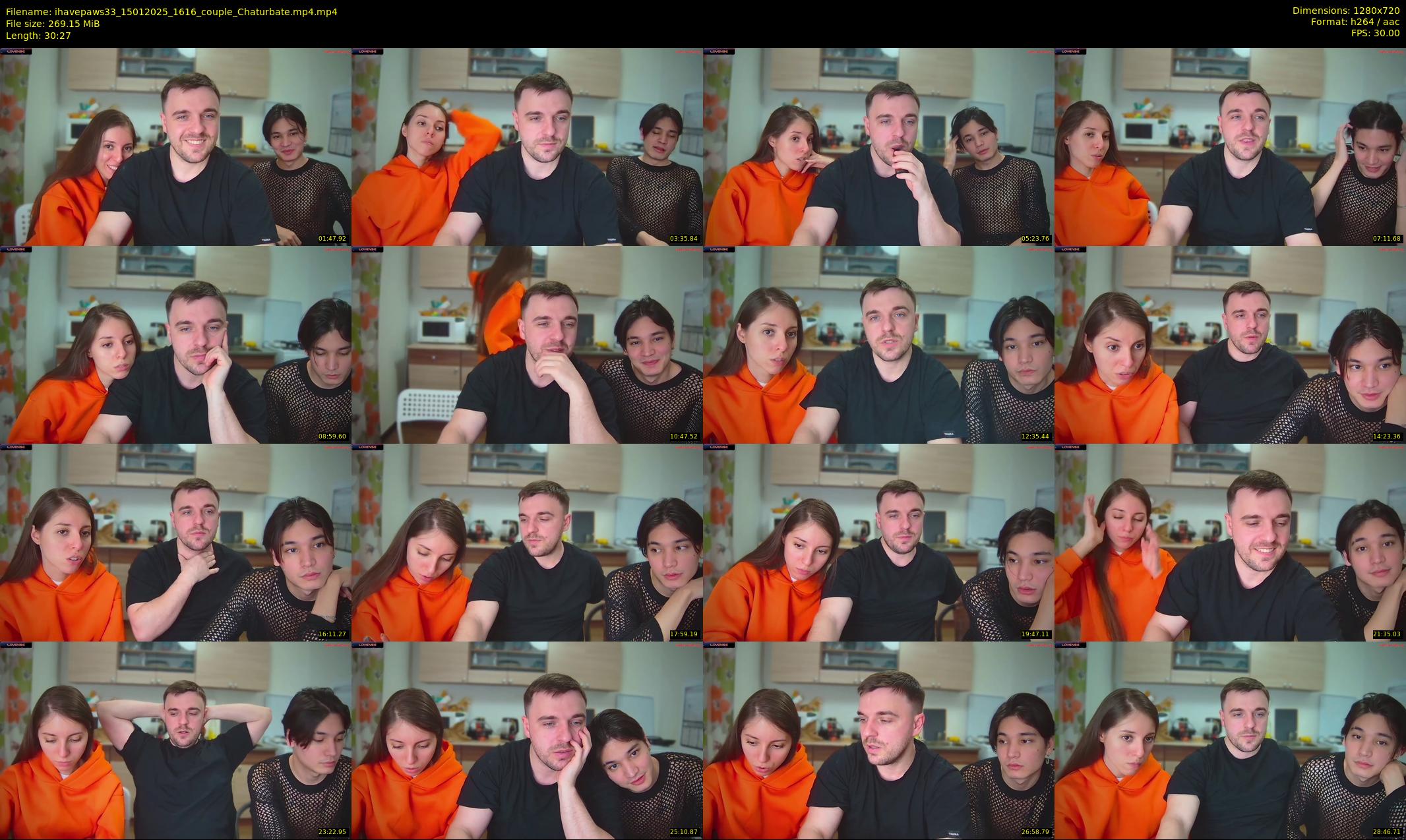 ihavepaws33 — 31 minute Chaturbate couple cam show recording, 720p, Jan 15, 2025