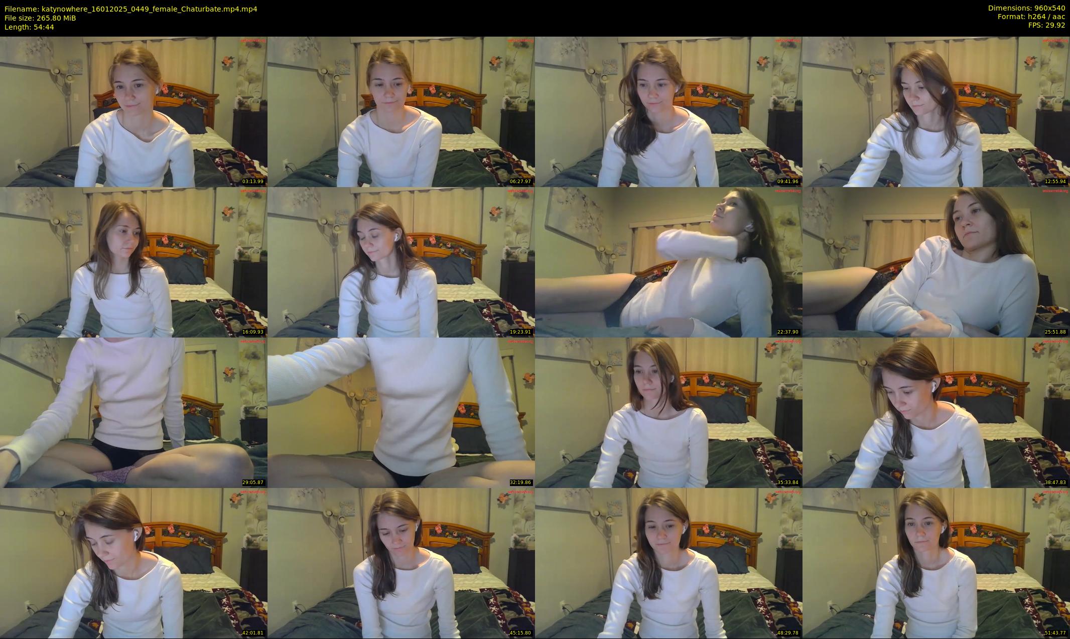 katynowhere — 55 minute Chaturbate female cam show recording, 480p, Jan 16, 2025