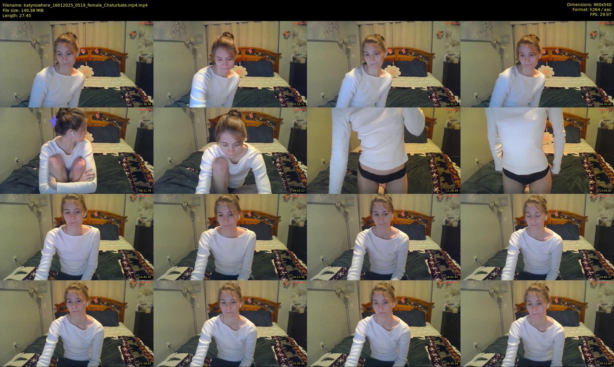 katynowhere — 28 minute Chaturbate female cam show recording, 480p, Jan 16, 2025