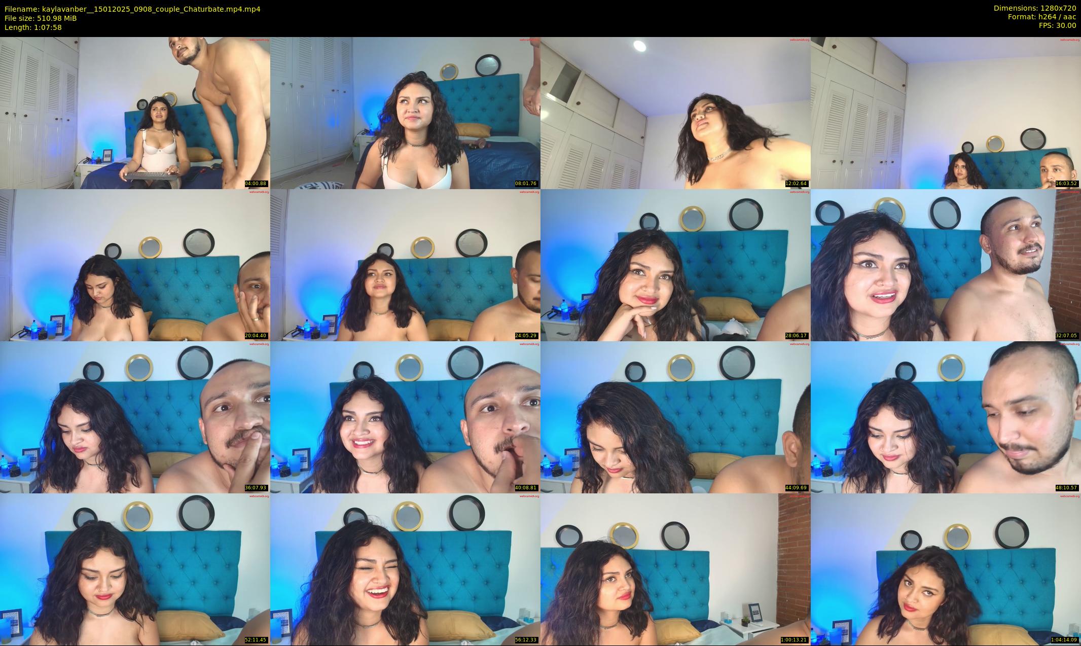 kaylavanber_ — 68 minute Chaturbate couple cam show recording, 720p, Jan 15, 2025