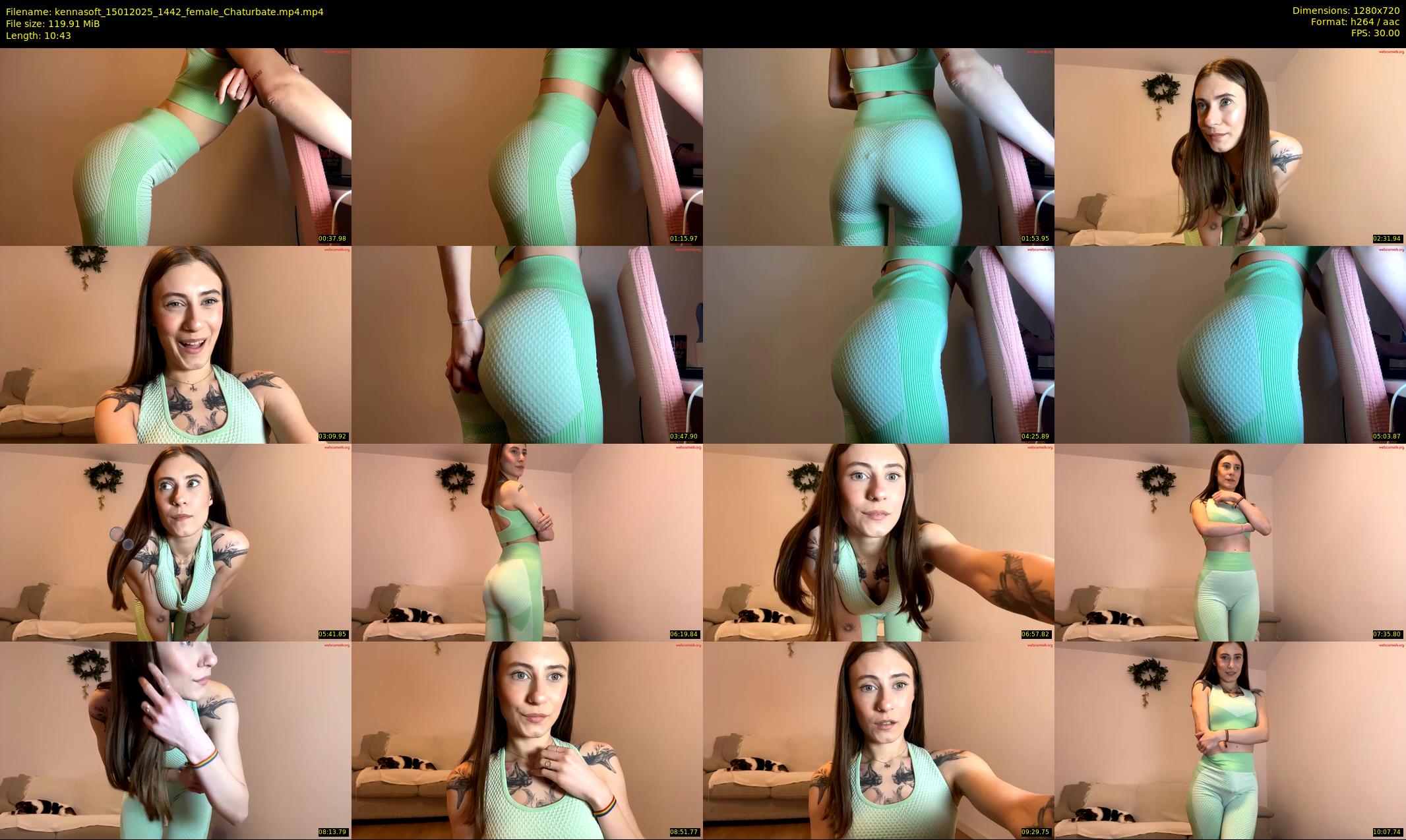 kennasoft — 11 minute Chaturbate female cam show recording, 720p, Jan 15, 2025
