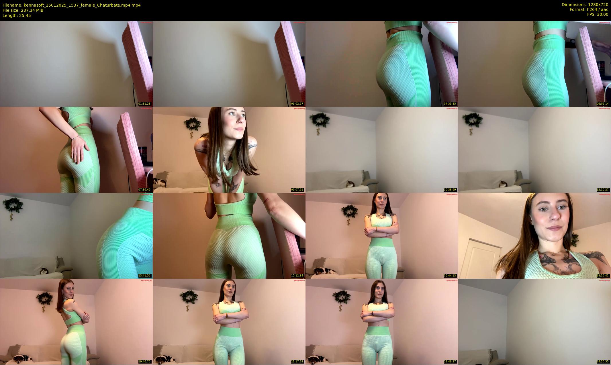 kennasoft — 26 minute Chaturbate female cam show recording, 720p, Jan 15, 2025