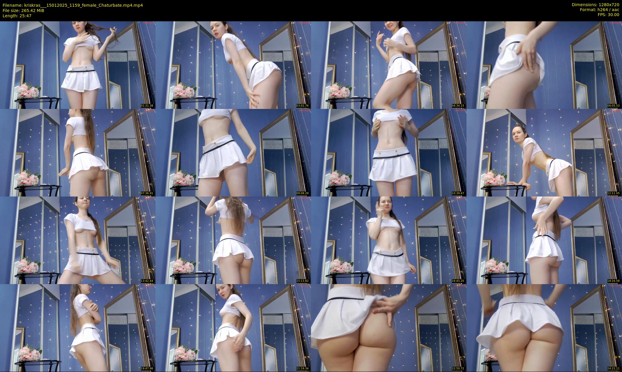 kriskras__ — 26 minute Chaturbate female cam show recording, 720p, Jan 15, 2025