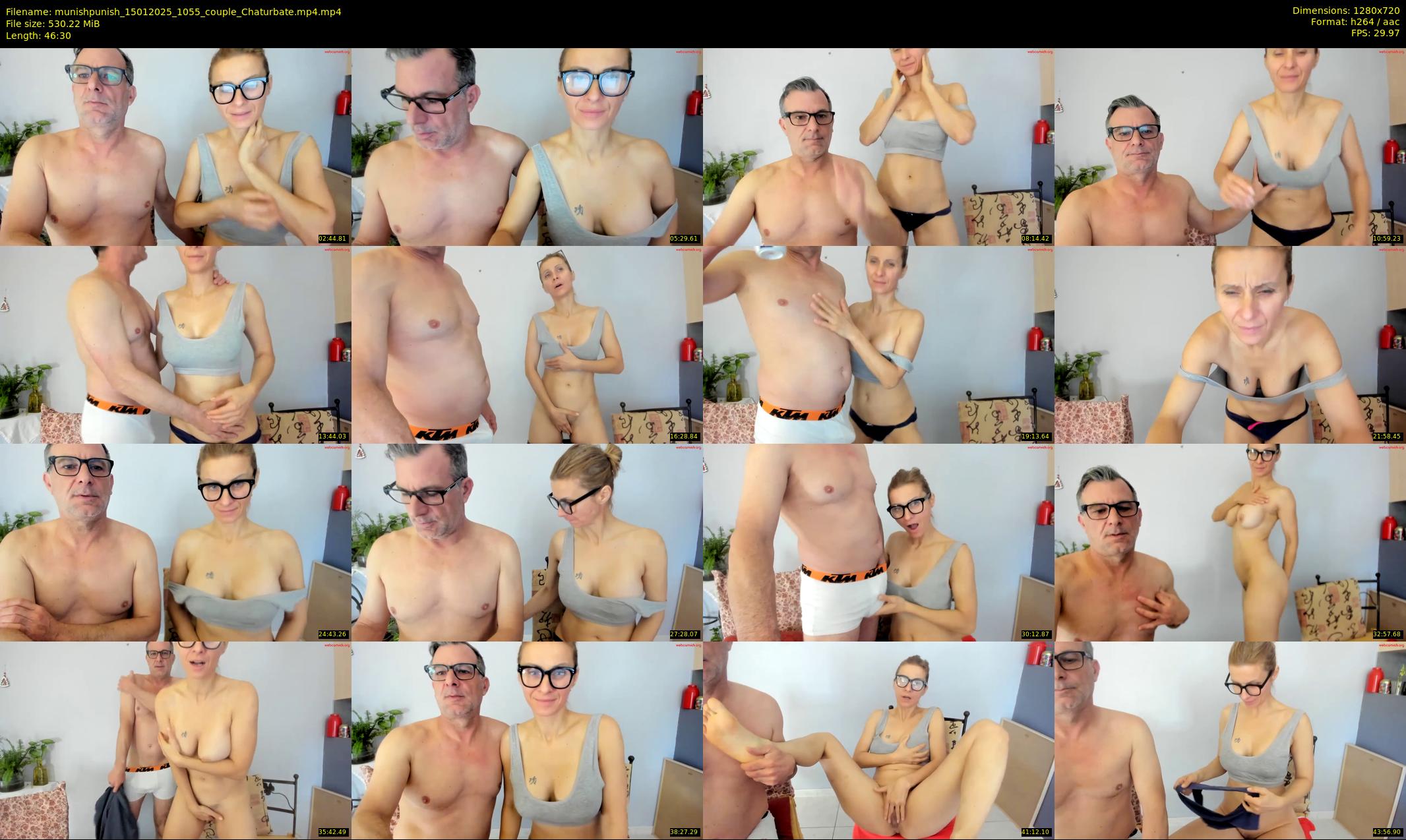 munishpunish — 47 minute Chaturbate couple cam show recording, 720p, Jan 15, 2025