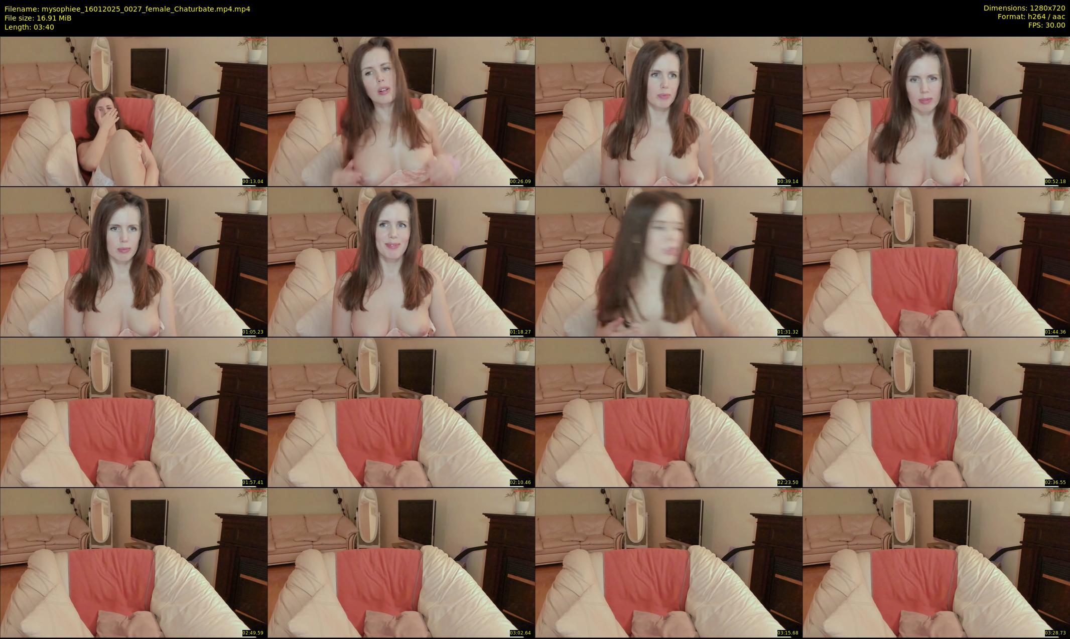 mysophiee — 4 minute Chaturbate female cam show recording, 720p, Jan 16, 2025