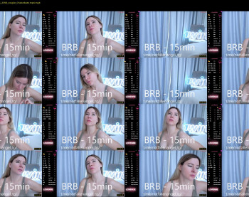 notfallenangel — 5 minute Chaturbate couple cam show recording, 720p, Jan 15, 2025