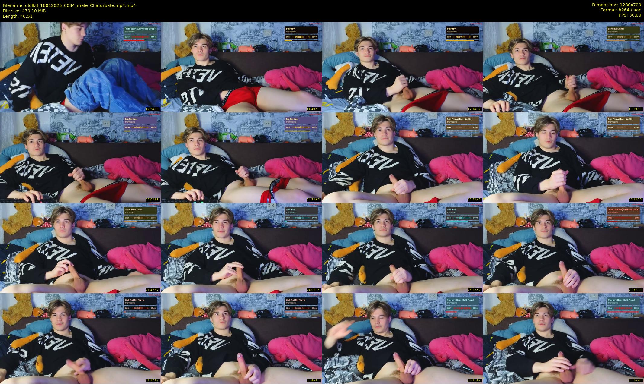 ololkd — 41 minute Chaturbate male cam show recording, 720p, Jan 16, 2025