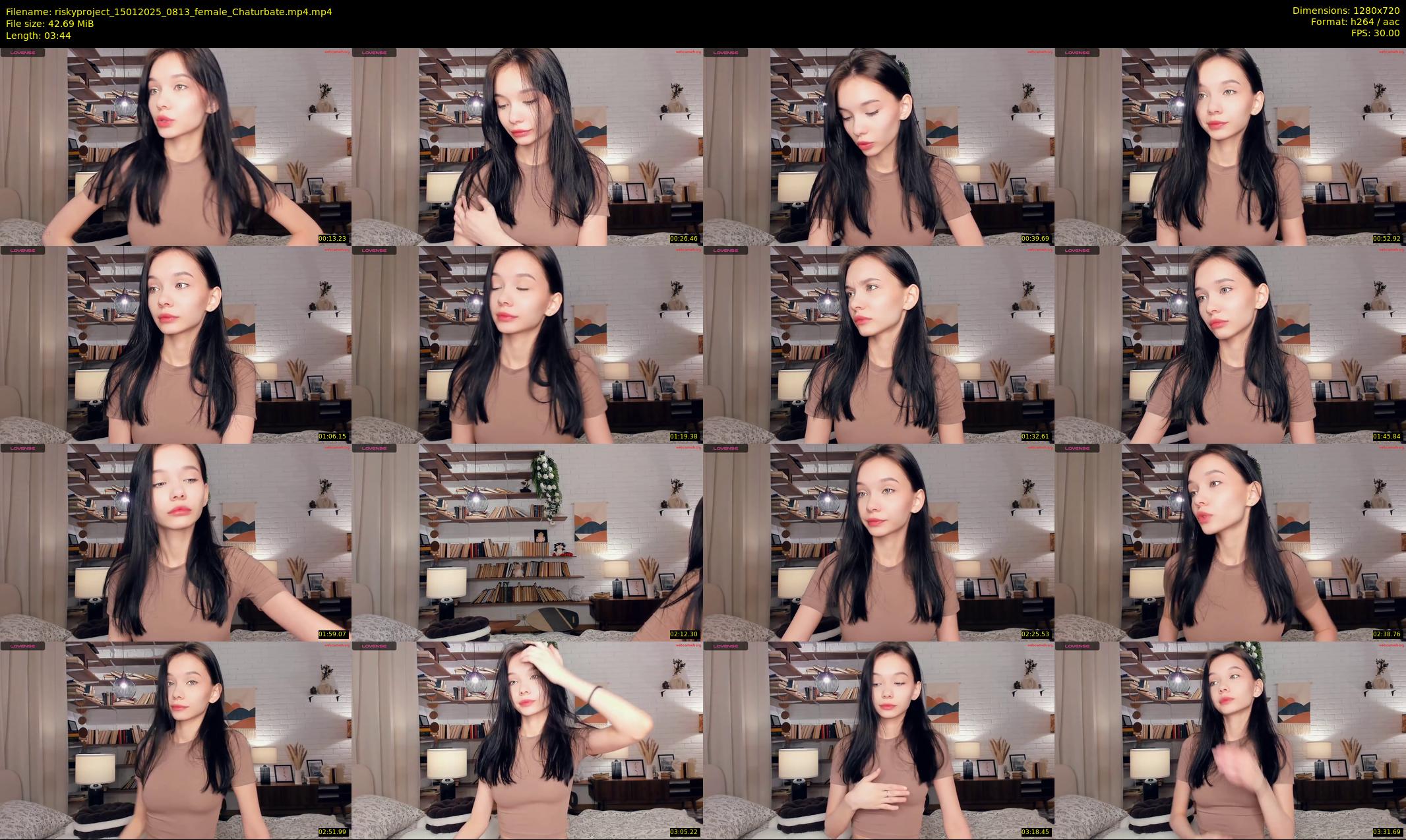 riskyproject — 4 minute Chaturbate couple cam show recording, 720p, Jan 15, 2025