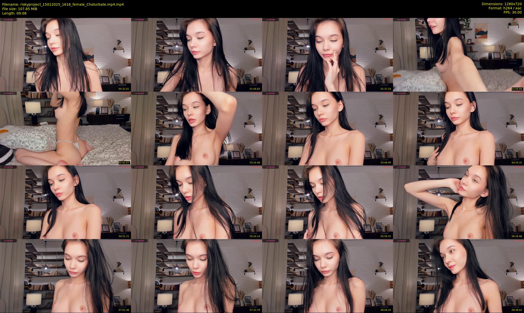 riskyproject — 10 minute Chaturbate couple cam show recording, 720p, Jan 15, 2025
