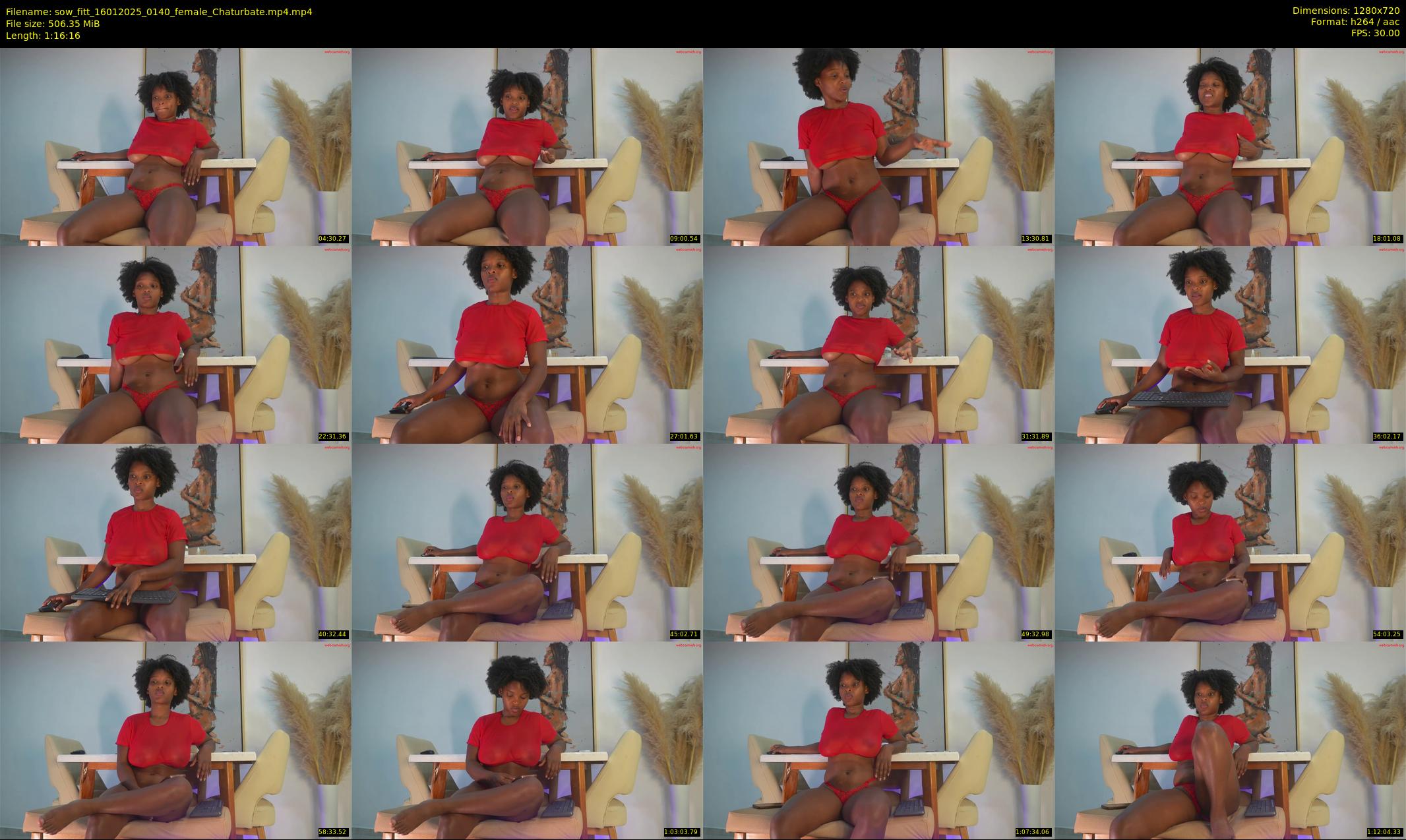 sow_fitt — 77 minute Chaturbate female cam show recording, 720p, Jan 16, 2025