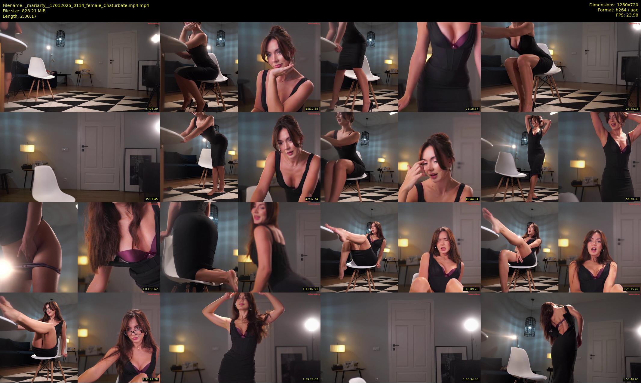 _mariarty_ — 121 minute Chaturbate female cam show recording, 720p, Jan 17, 2025
