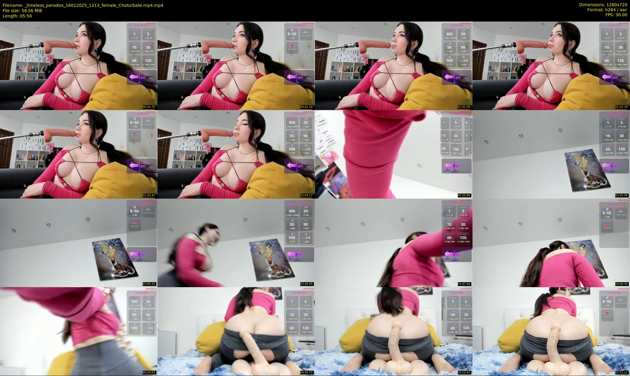 _timeless_paradox — 6 minute Chaturbate female cam show recording, 720p, Jan 16, 2025