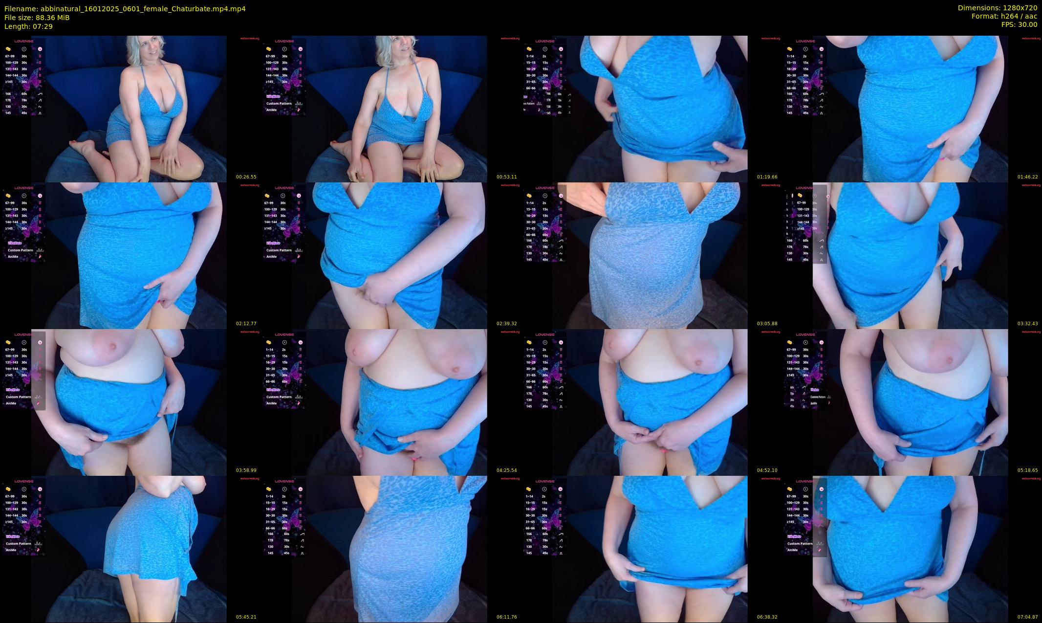 abbinatural — 8 minute Chaturbate female cam show recording, 720p, Jan 16, 2025