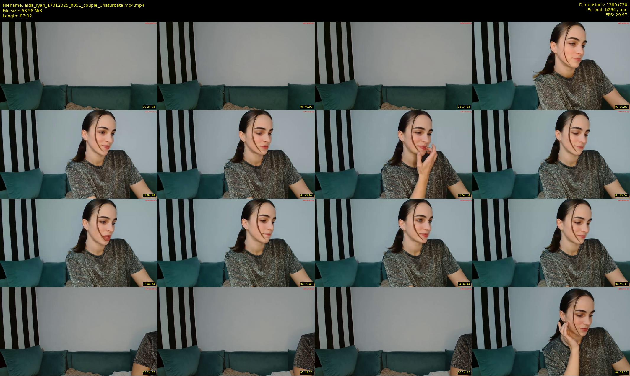 aida_ryan — 8 minute Chaturbate couple cam show recording, 720p, Jan 17, 2025