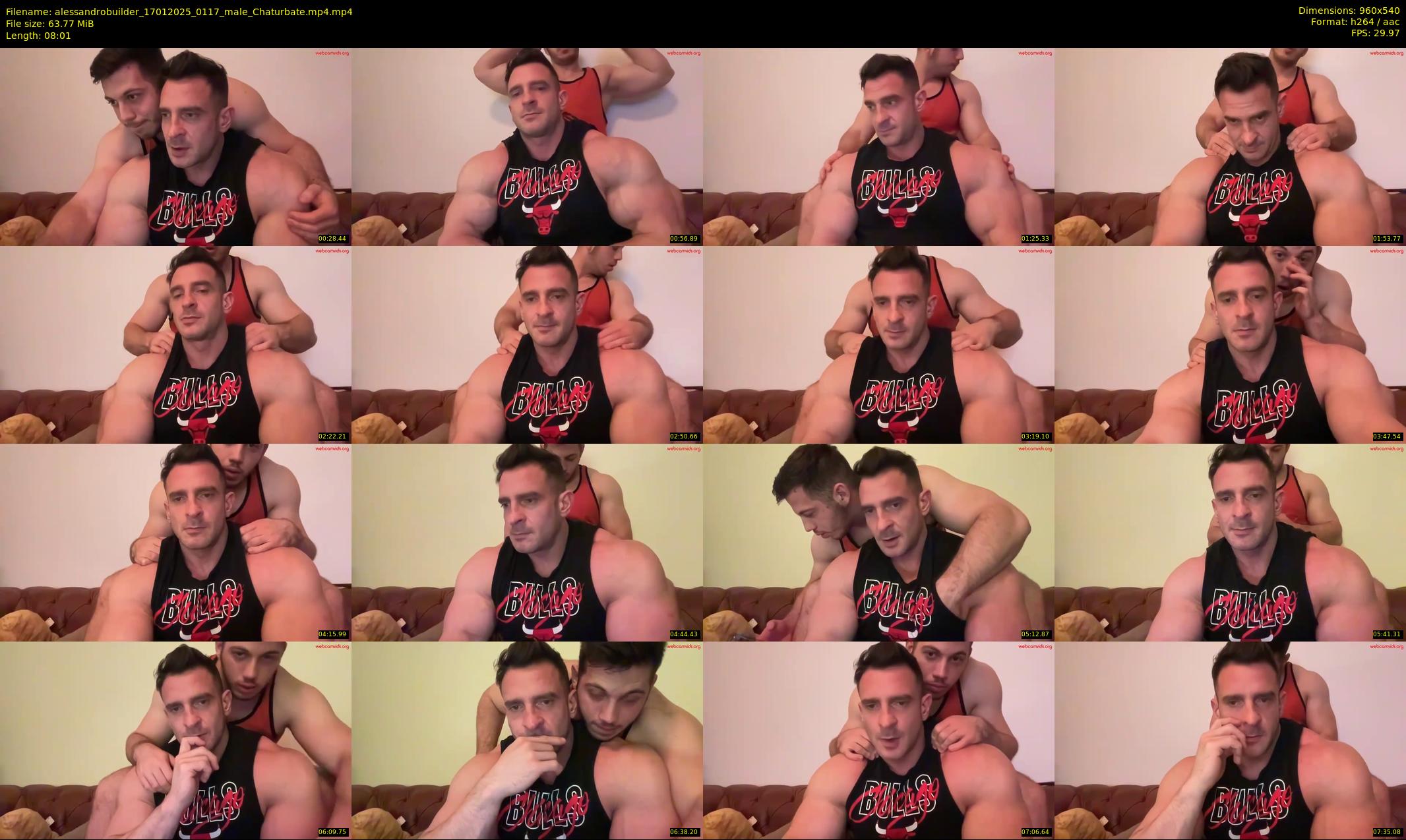 alessandrobuilder — 9 minute Chaturbate couple cam show recording, 480p, Jan 17, 2025