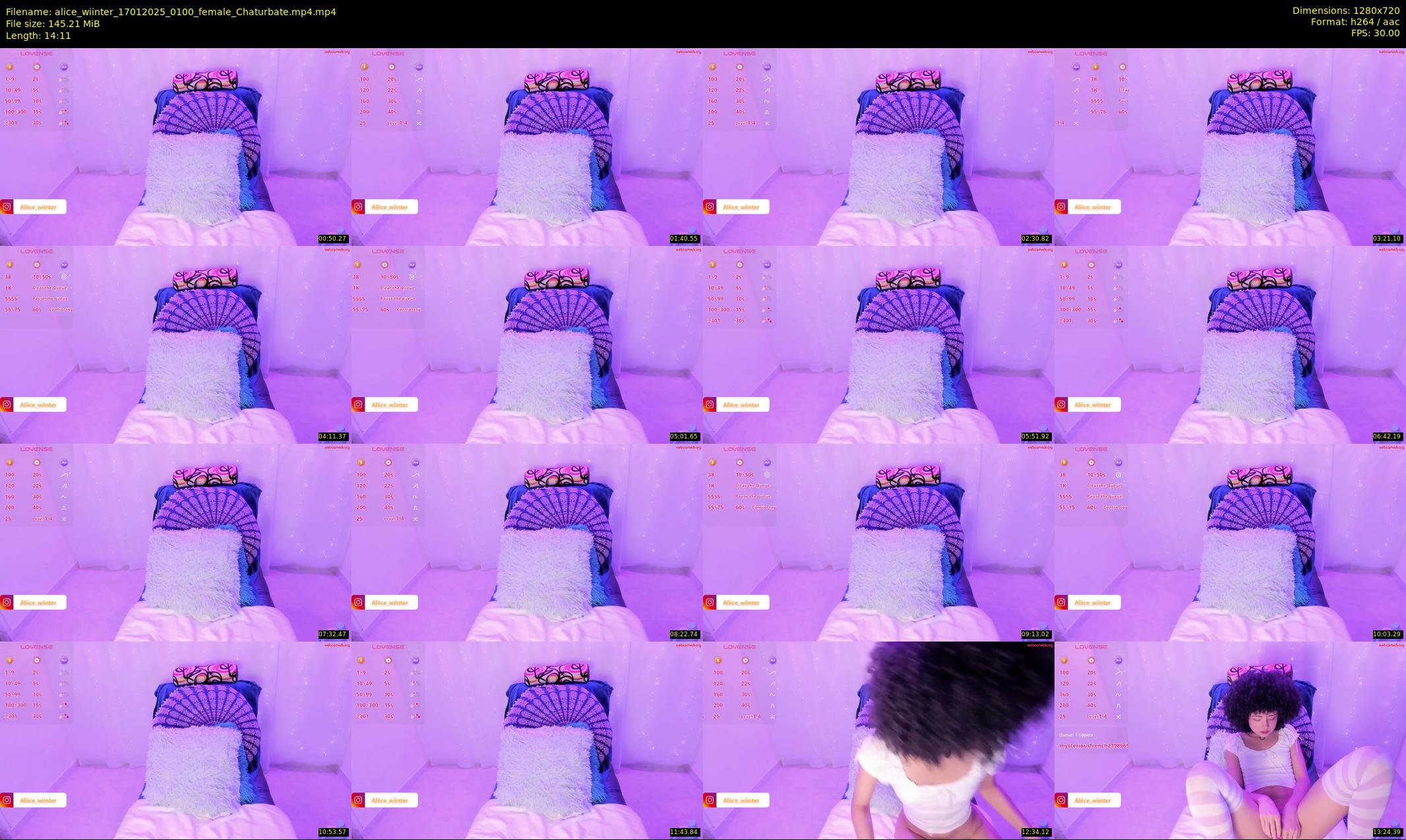 alice_wiinter — 15 minute Chaturbate female cam show recording, 720p, Jan 17, 2025