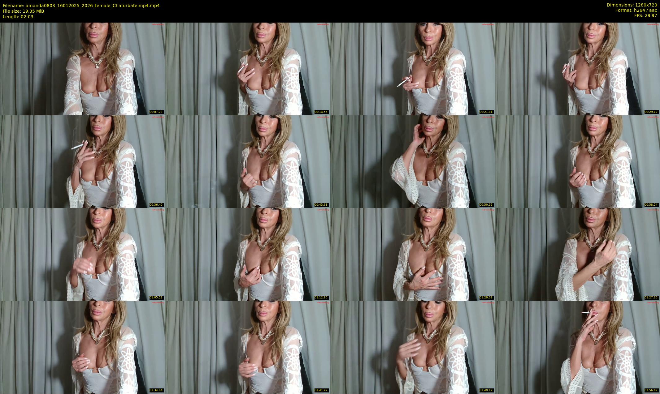 amanda0803 — 3 minute Chaturbate female cam show recording, 720p, Jan 16, 2025