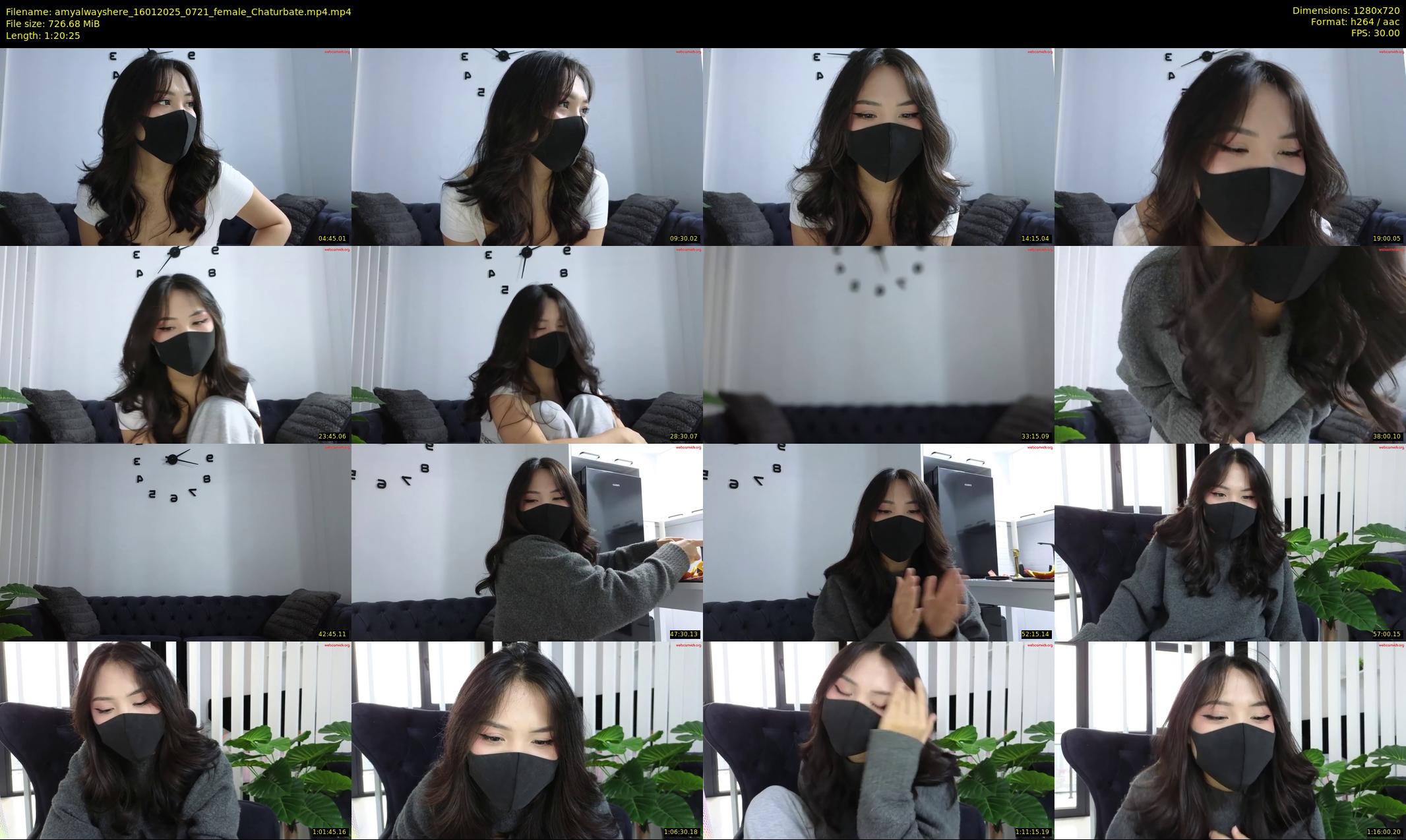 amyalwayshere — 81 minute Chaturbate female cam show recording, 720p, Jan 16, 2025