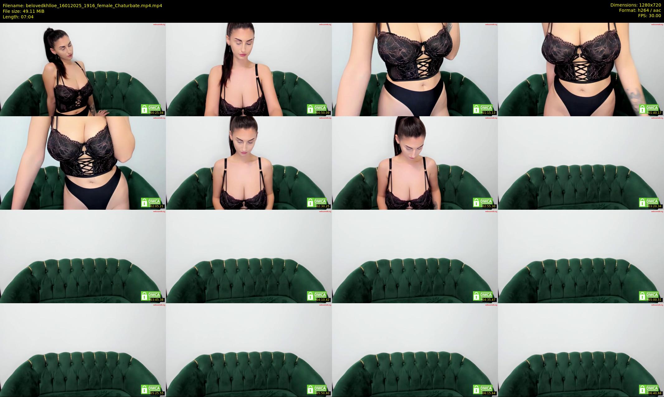 belovedkhlloe — 8 minute Chaturbate female cam show recording, 720p, Jan 16, 2025