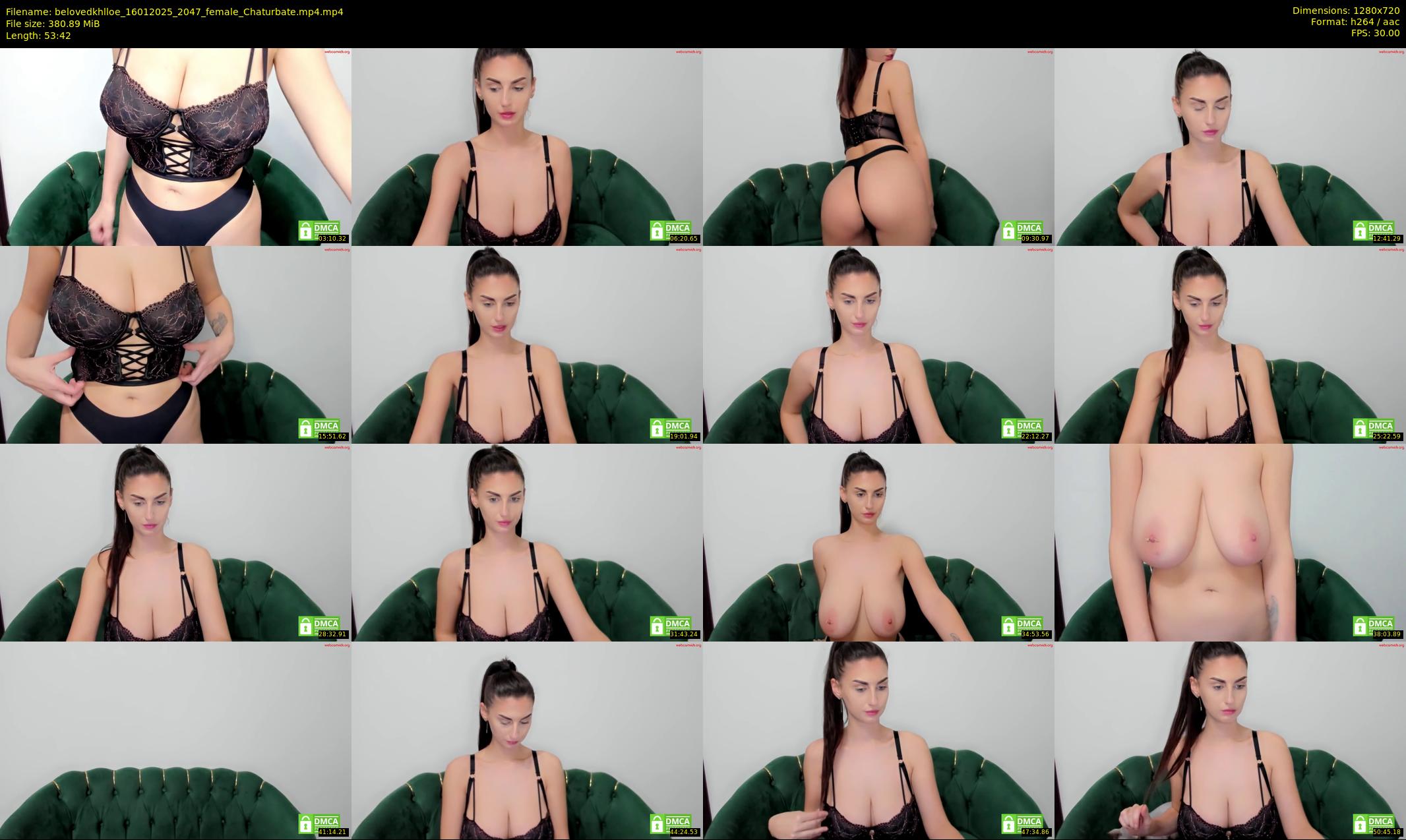 belovedkhlloe — 54 minute Chaturbate female cam show recording, 720p, Jan 16, 2025
