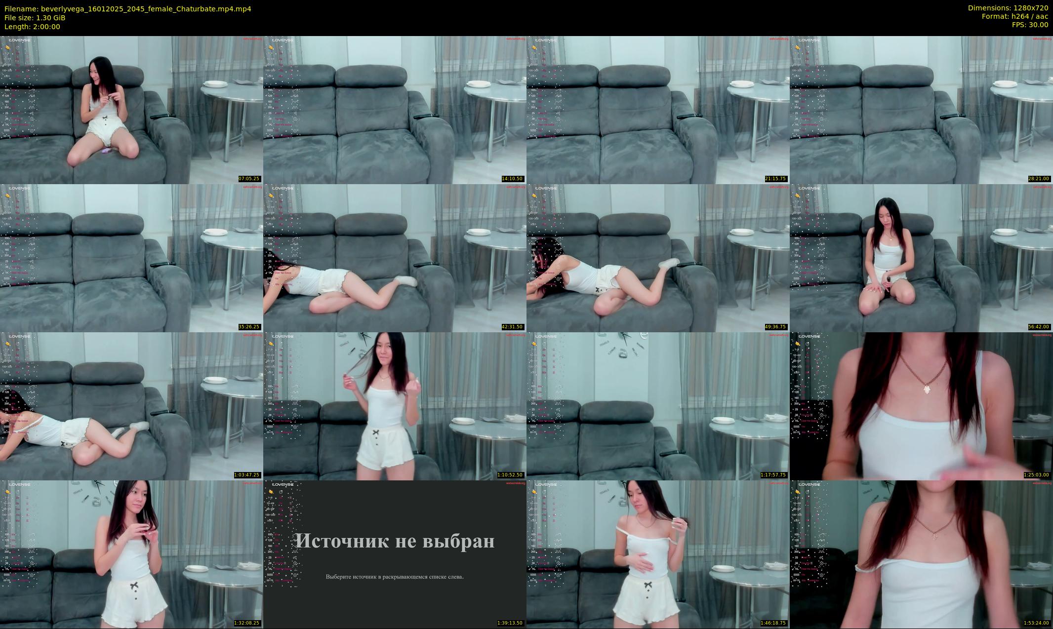 beverlyvega — 120 minute Chaturbate couple cam show recording, 720p, Jan 16, 2025